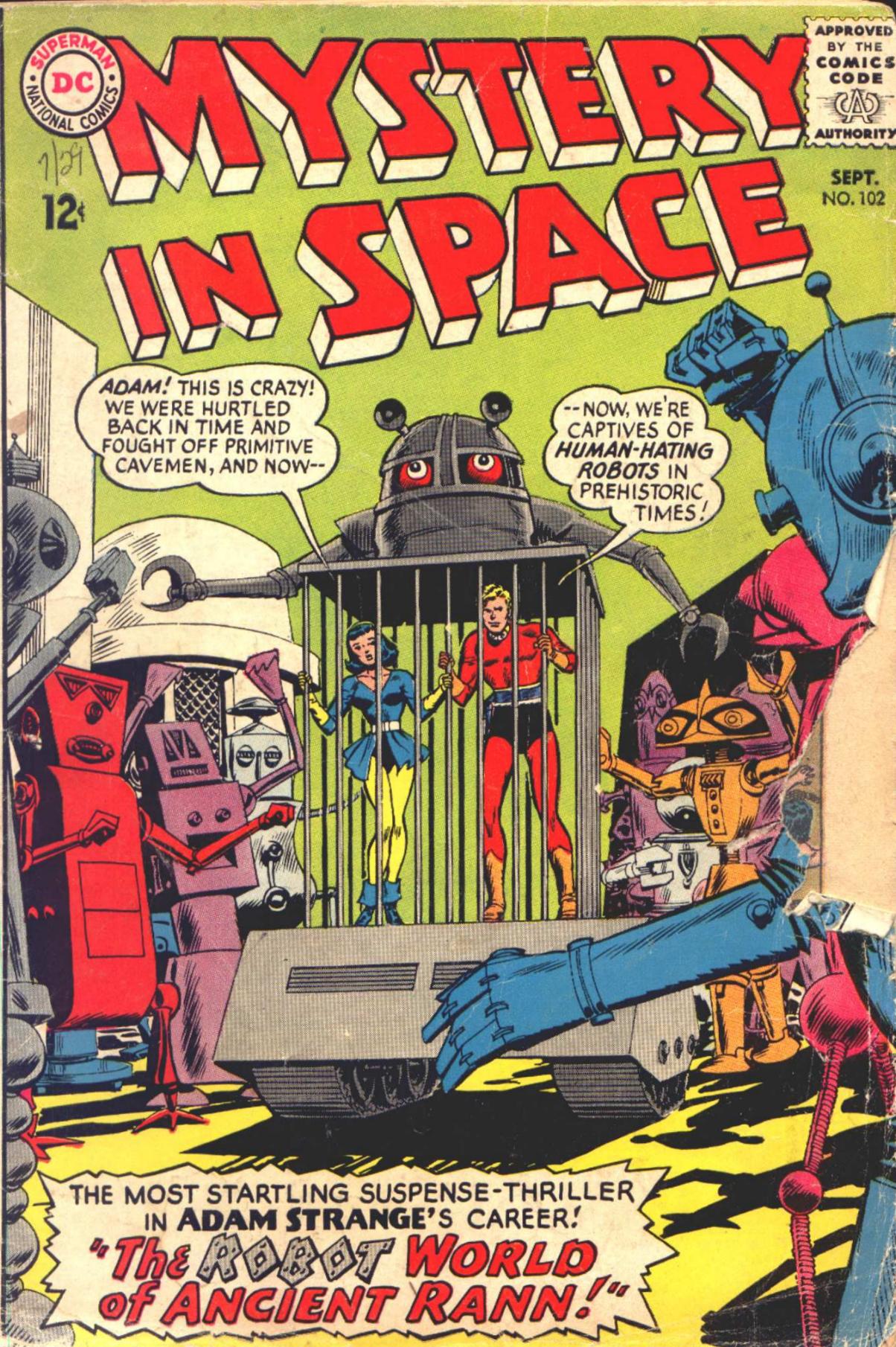 Read online Mystery in Space (1951) comic -  Issue #102 - 1