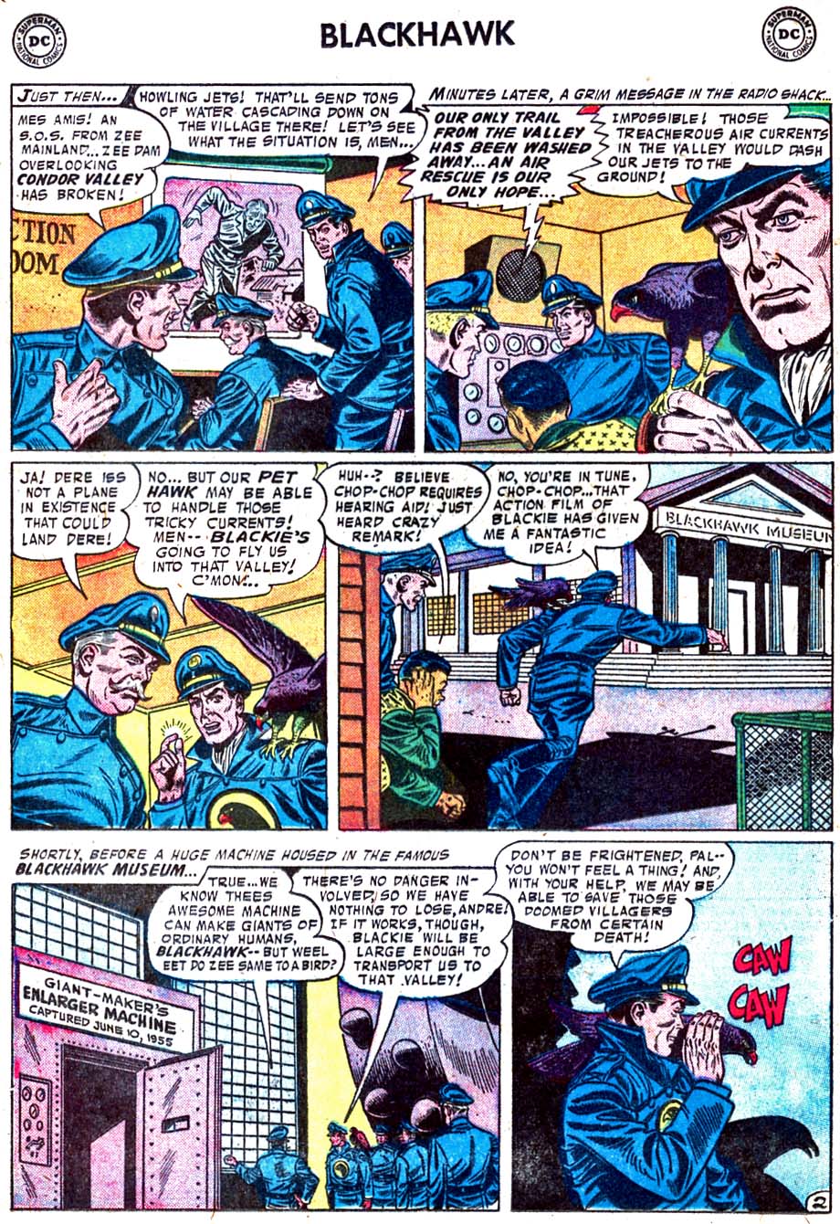 Read online Blackhawk (1957) comic -  Issue #114 - 26