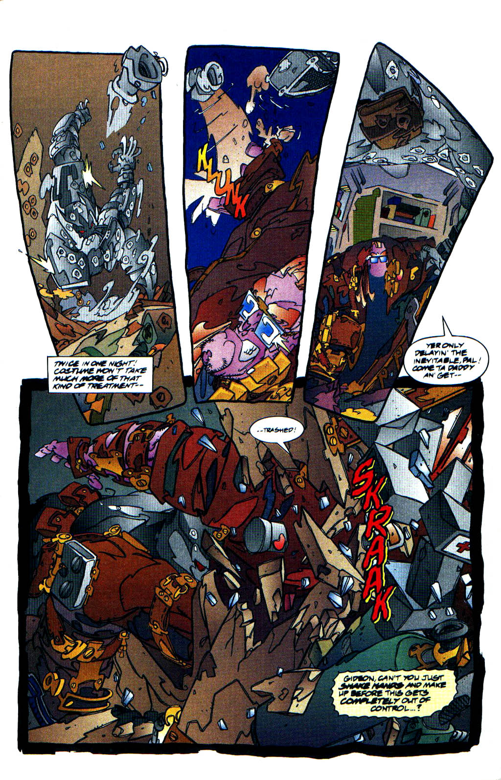Read online Images of ShadowHawk comic -  Issue #2 - 18