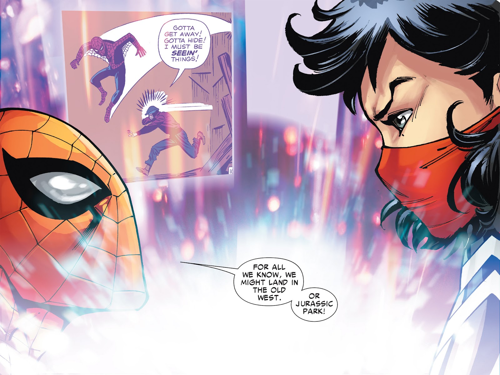 The Amazing Spider-Man & Silk: The Spider(fly) Effect (Infinite Comics) issue 1 - Page 46