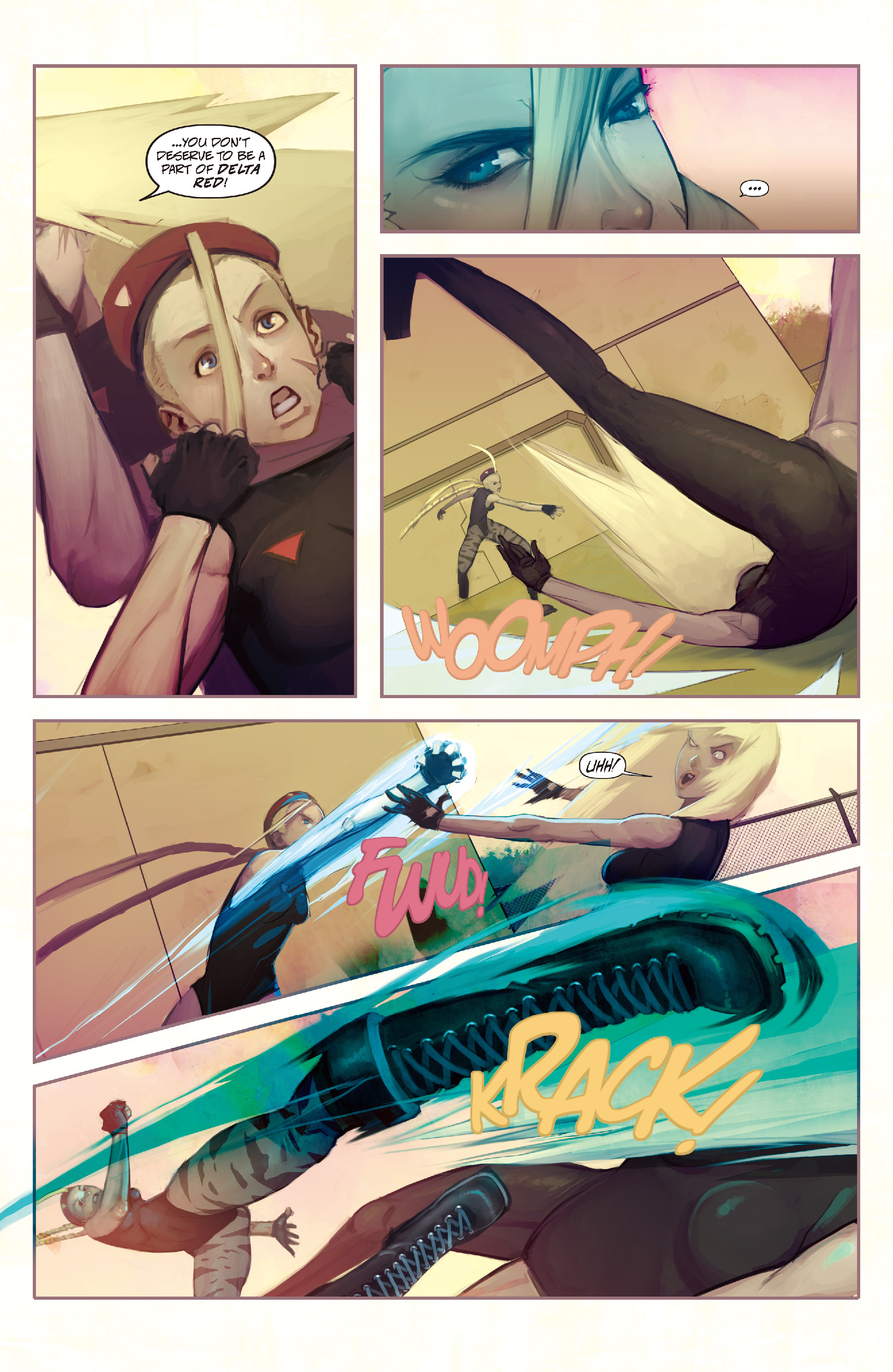 Read online Street Fighter II comic -  Issue #4 - 25