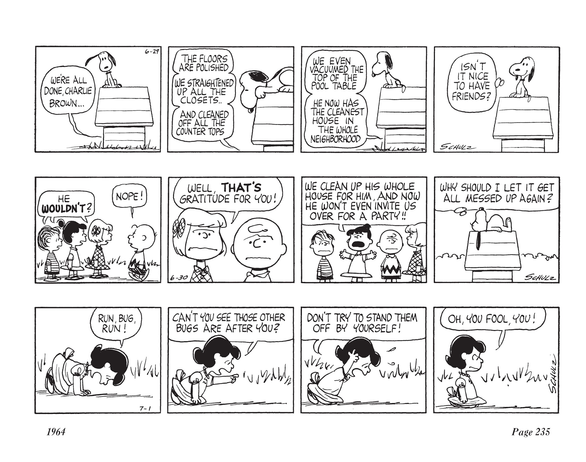 Read online The Complete Peanuts comic -  Issue # TPB 7 - 246
