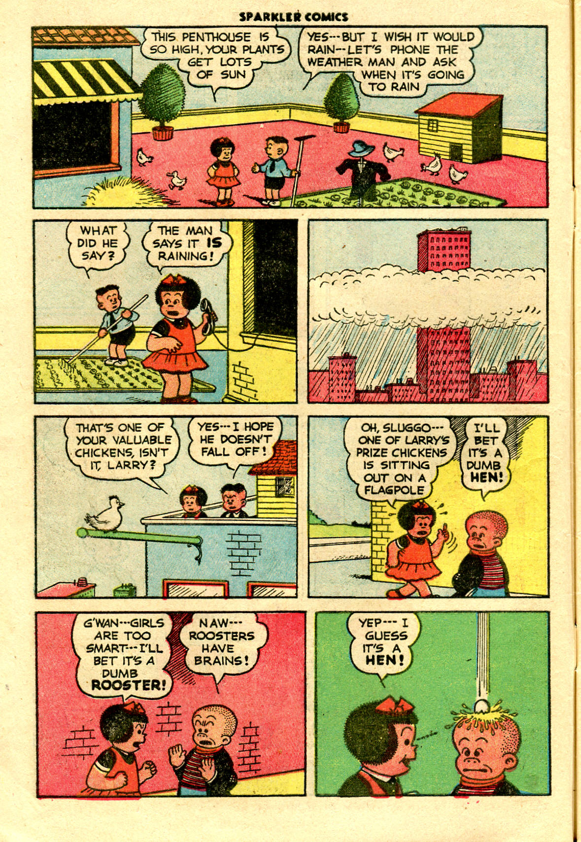 Read online Sparkler Comics comic -  Issue #69 - 10