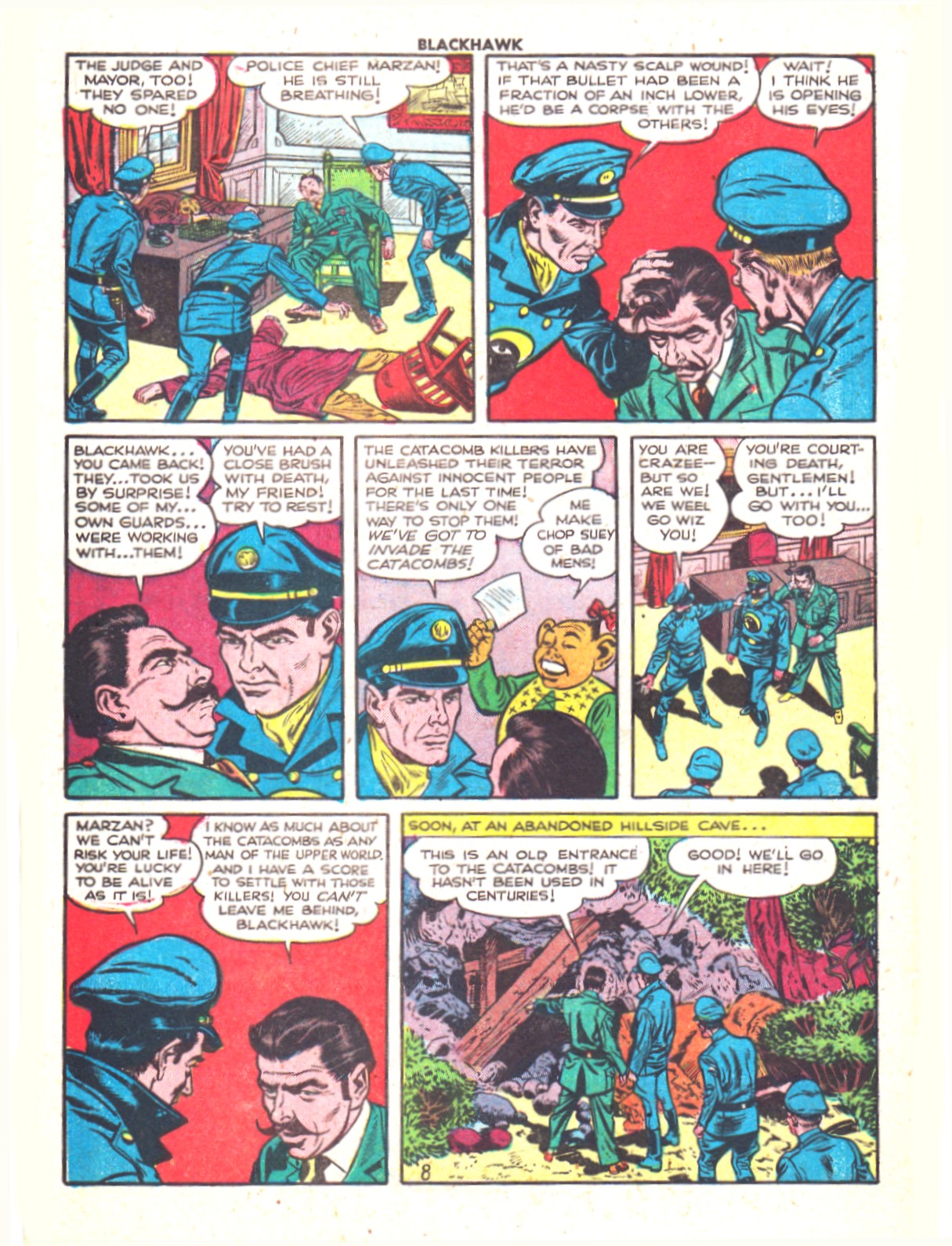 Read online Blackhawk (1957) comic -  Issue #43 - 10
