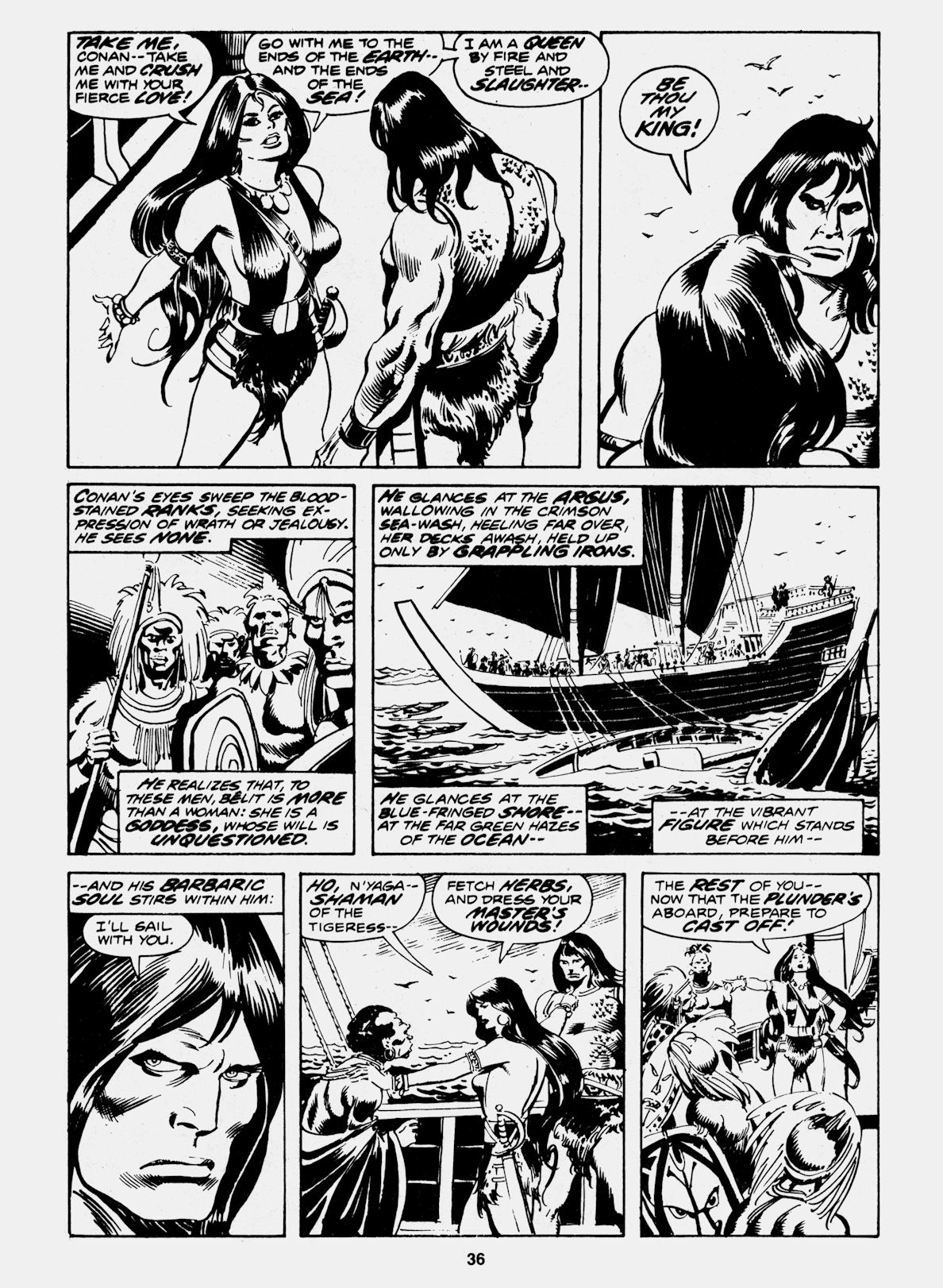 Read online Conan Saga comic -  Issue #50 - 38