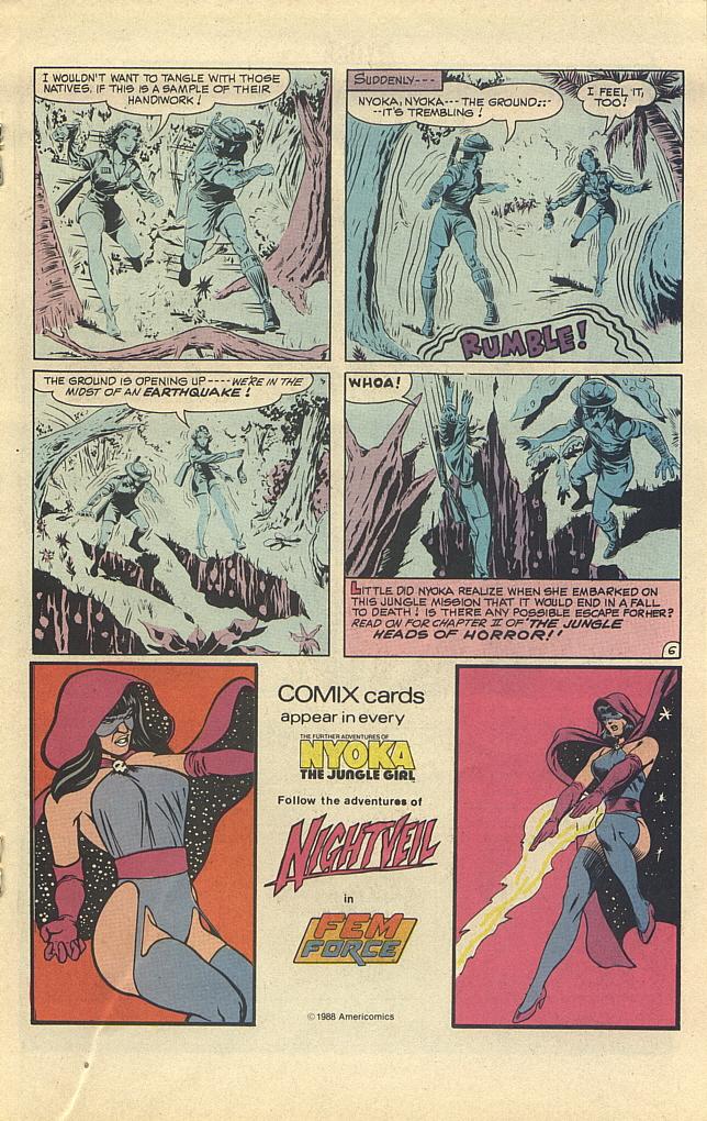 Read online The Further Adventures of Nyoka the Jungle Girl comic -  Issue #2 - 19