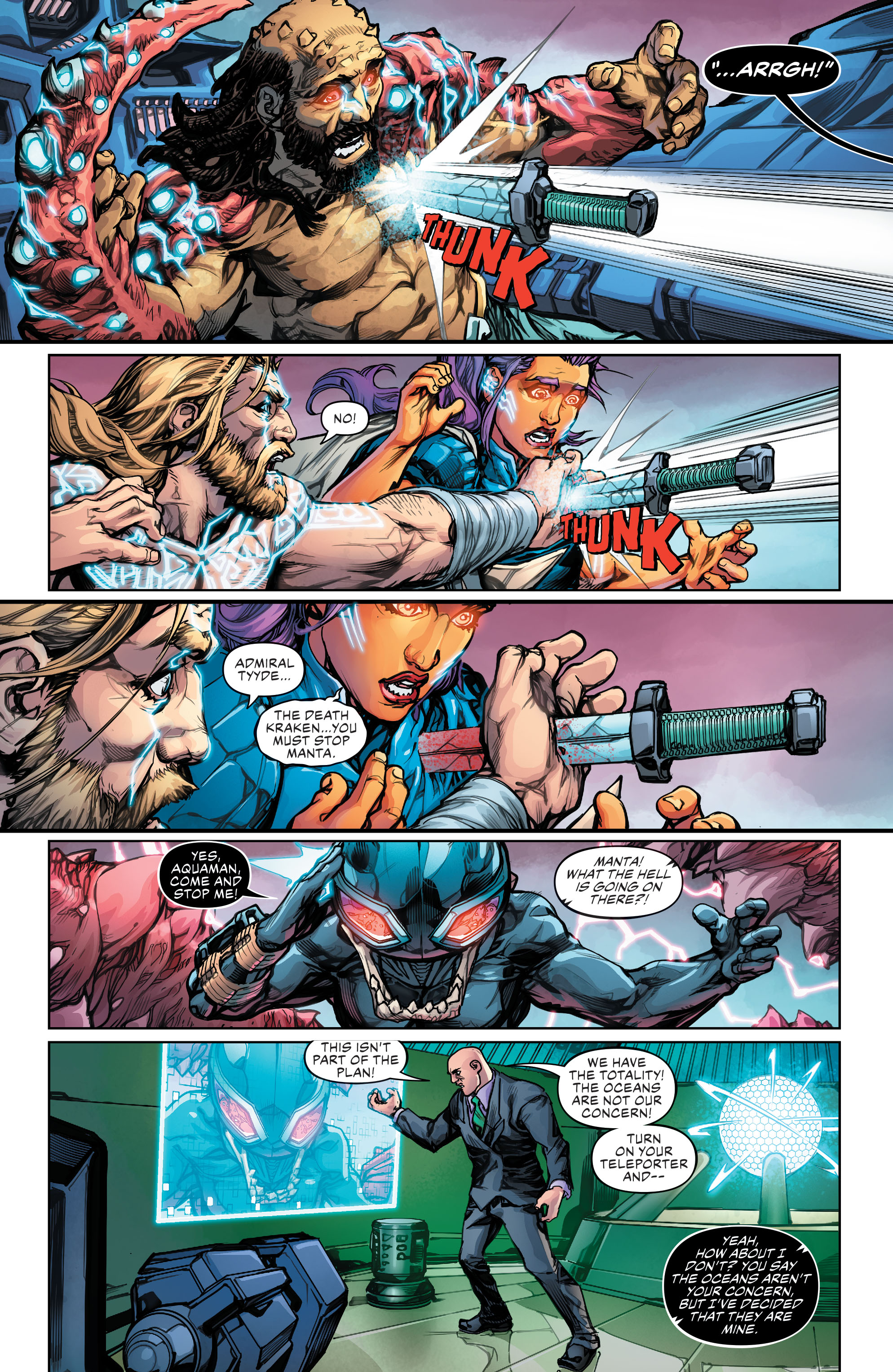 Read online Justice League/Aquaman: Drowned Earth comic -  Issue # TPB (Part 2) - 90