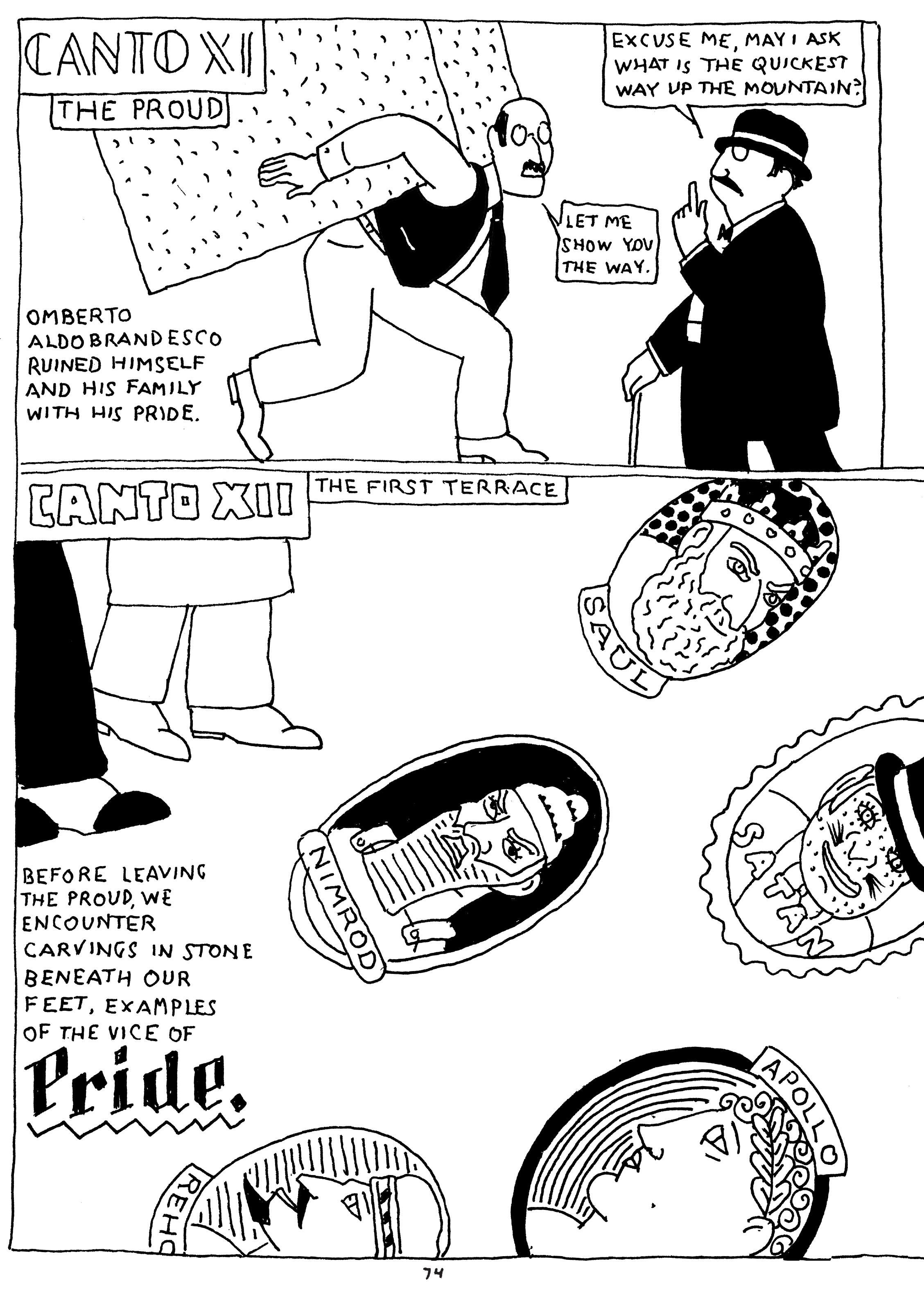 Read online Dante's Divine Comedy comic -  Issue # TPB - 73