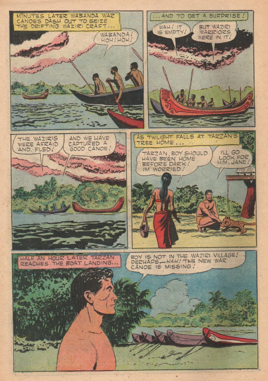 Read online Tarzan (1948) comic -  Issue #85 - 22