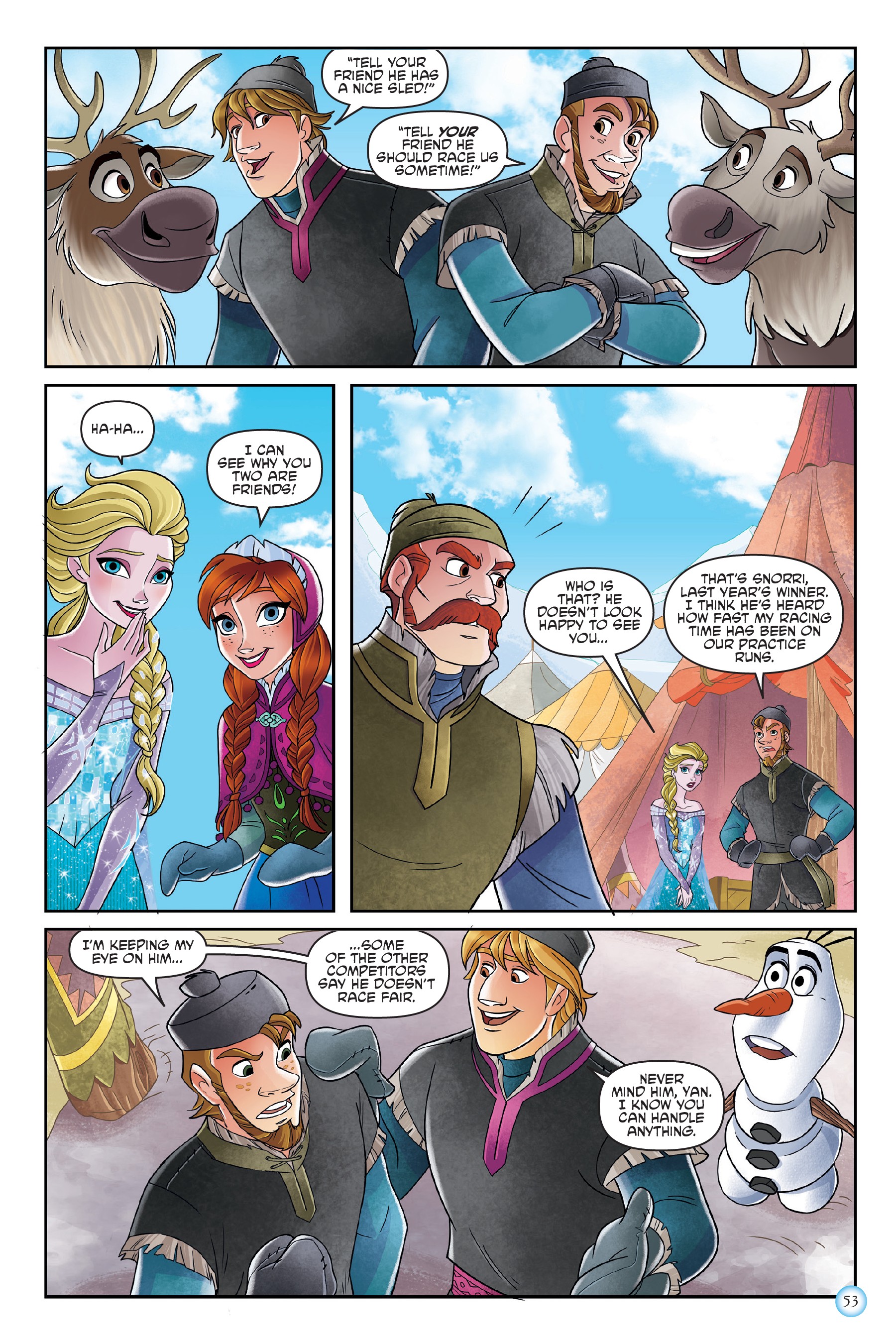 Read online Frozen Adventures: Flurries of Fun comic -  Issue # TPB (Part 1) - 53