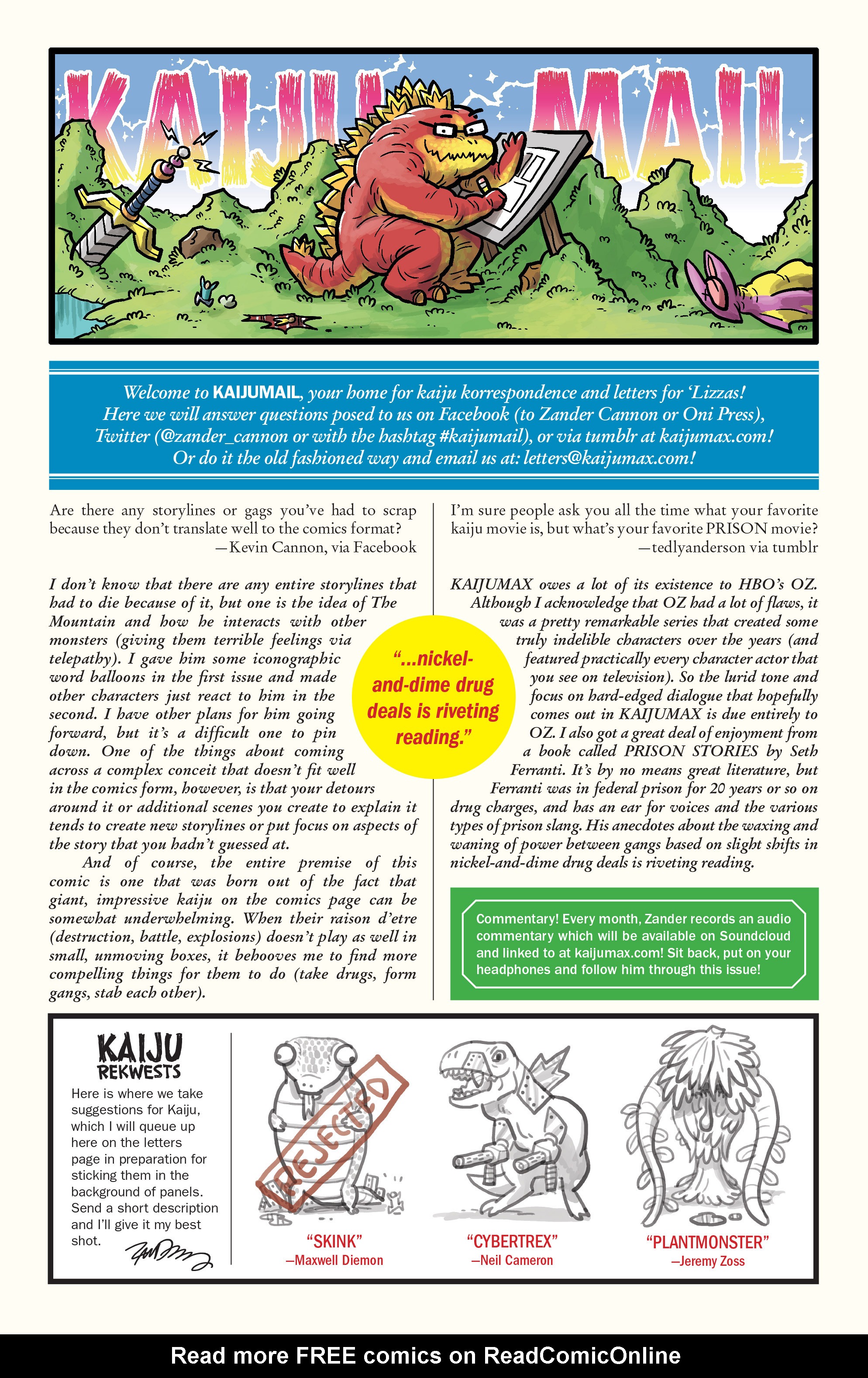 Read online Kaijumax comic -  Issue #3 - 27