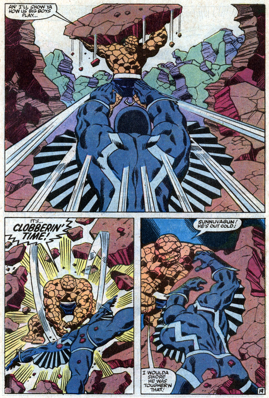 Read online The Thing comic -  Issue #3 - 20