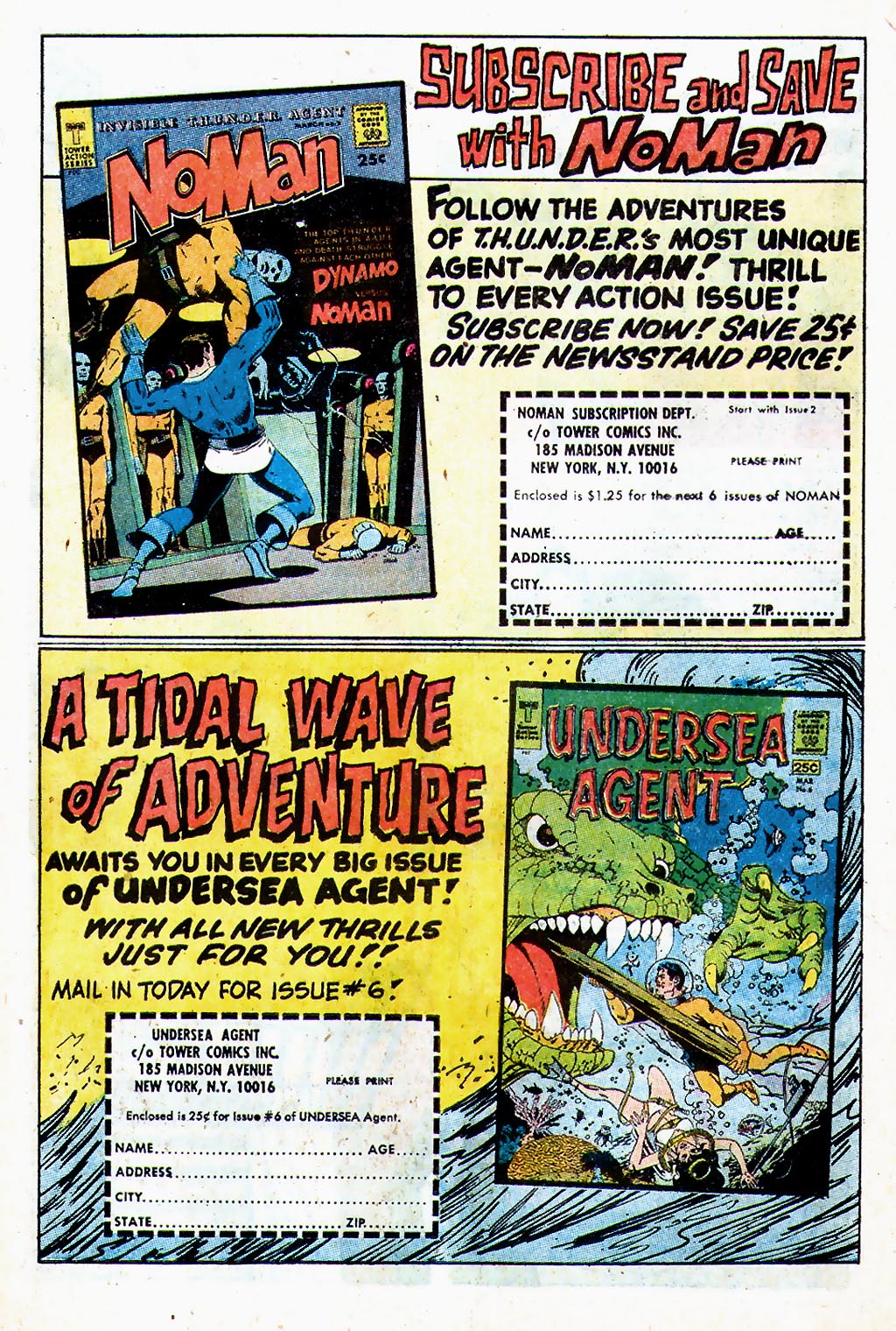 Read online T.H.U.N.D.E.R. Agents (1965) comic -  Issue #13 - 22