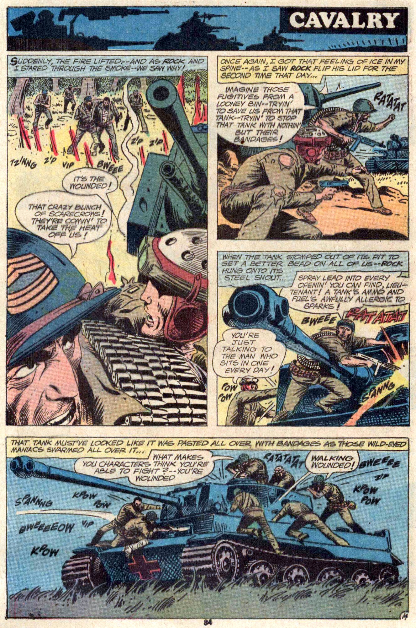 Read online Our Army at War (1952) comic -  Issue #242 - 84