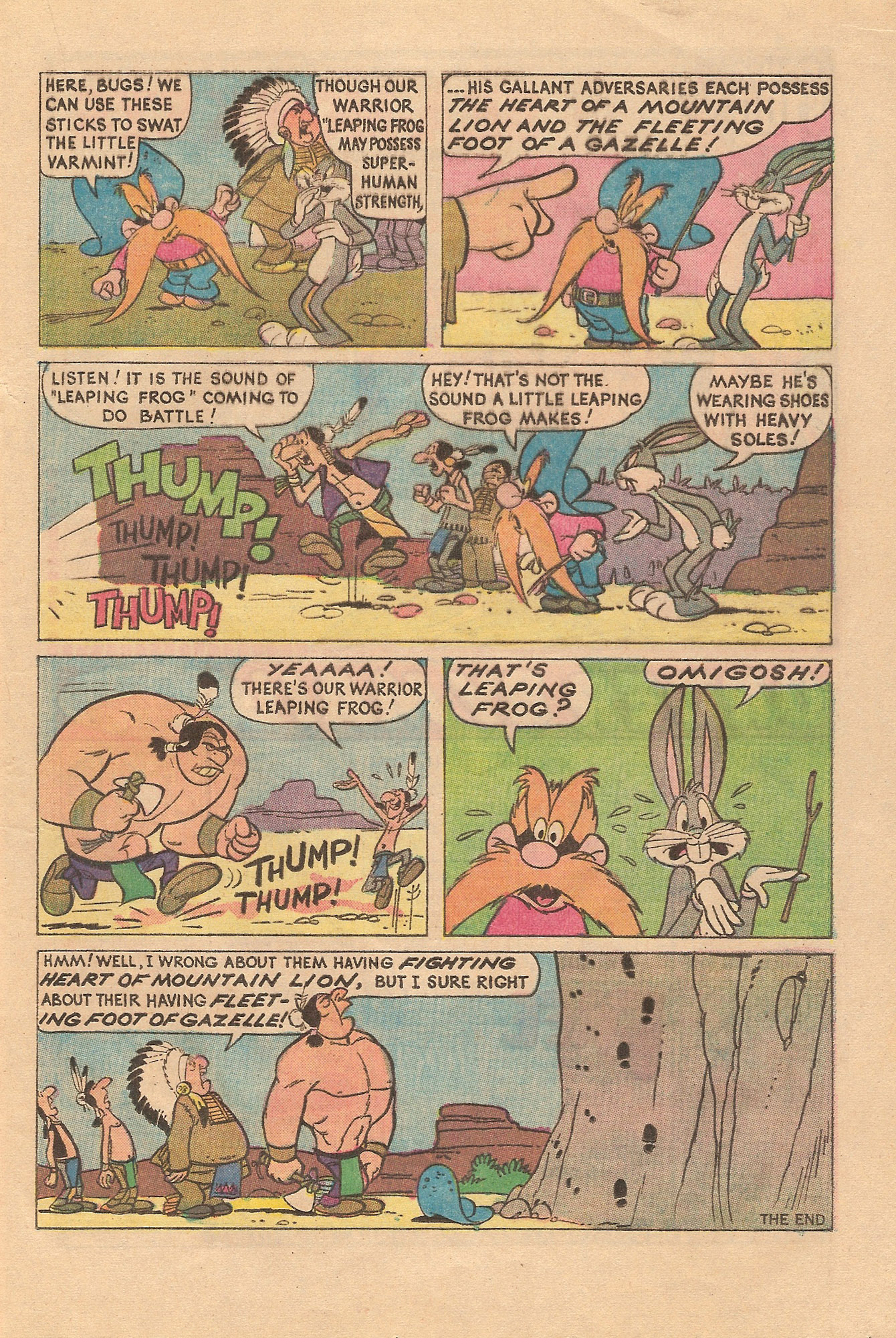 Read online Yosemite Sam and Bugs Bunny comic -  Issue #16 - 17
