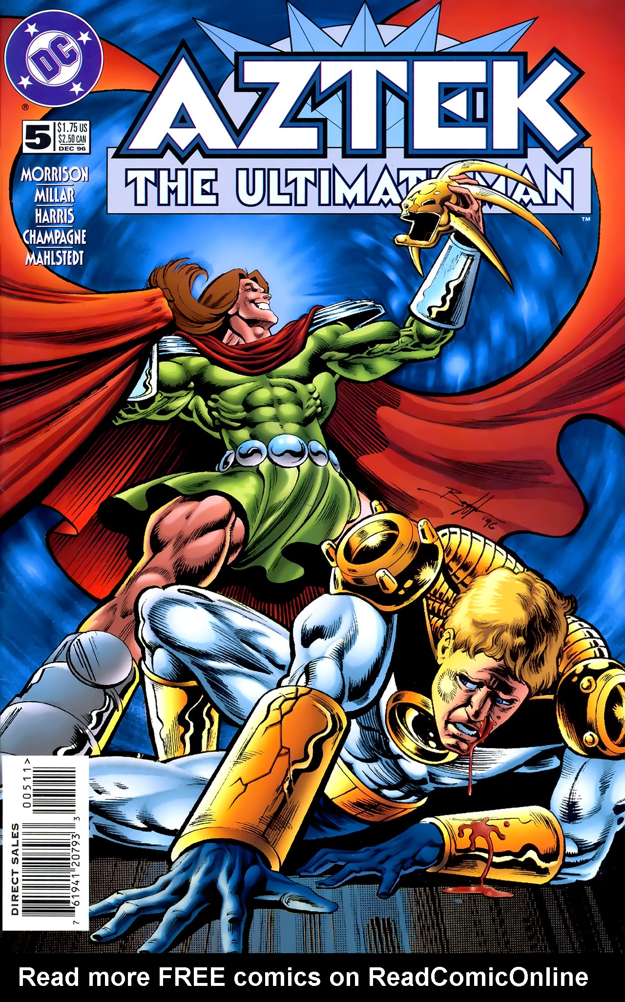 Read online Aztek: The Ultimate Man comic -  Issue #5 - 1