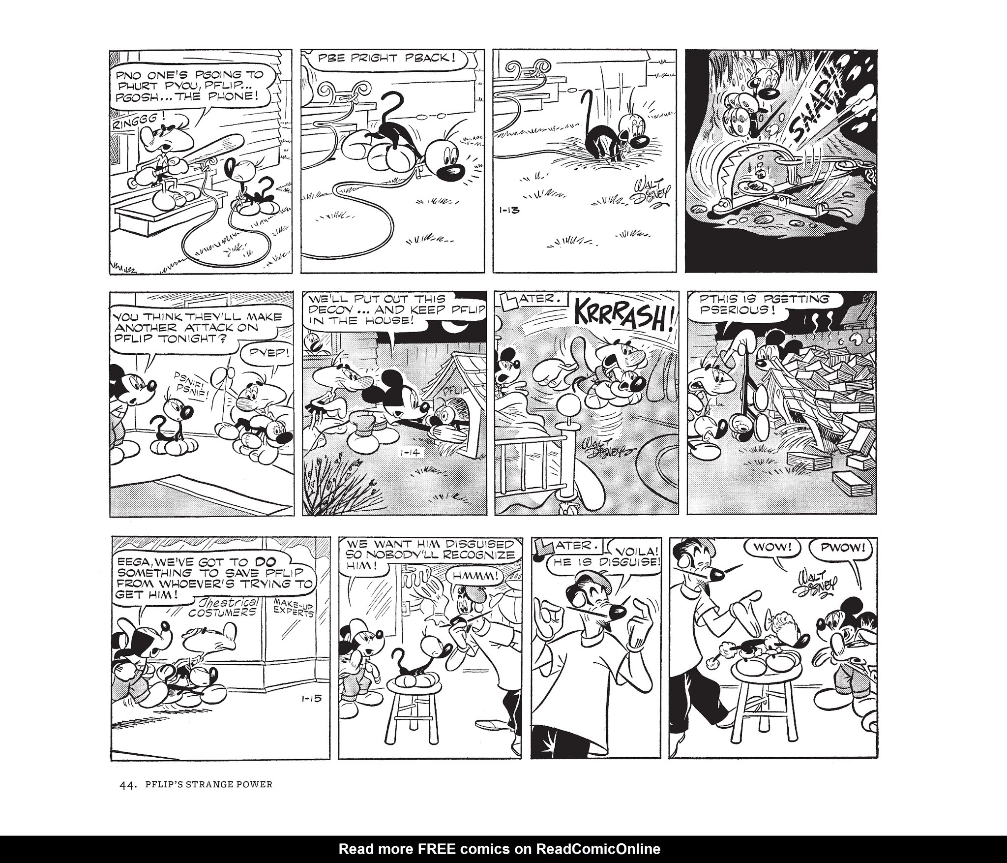Read online Walt Disney's Mickey Mouse by Floyd Gottfredson comic -  Issue # TPB 10 (Part 1) - 44