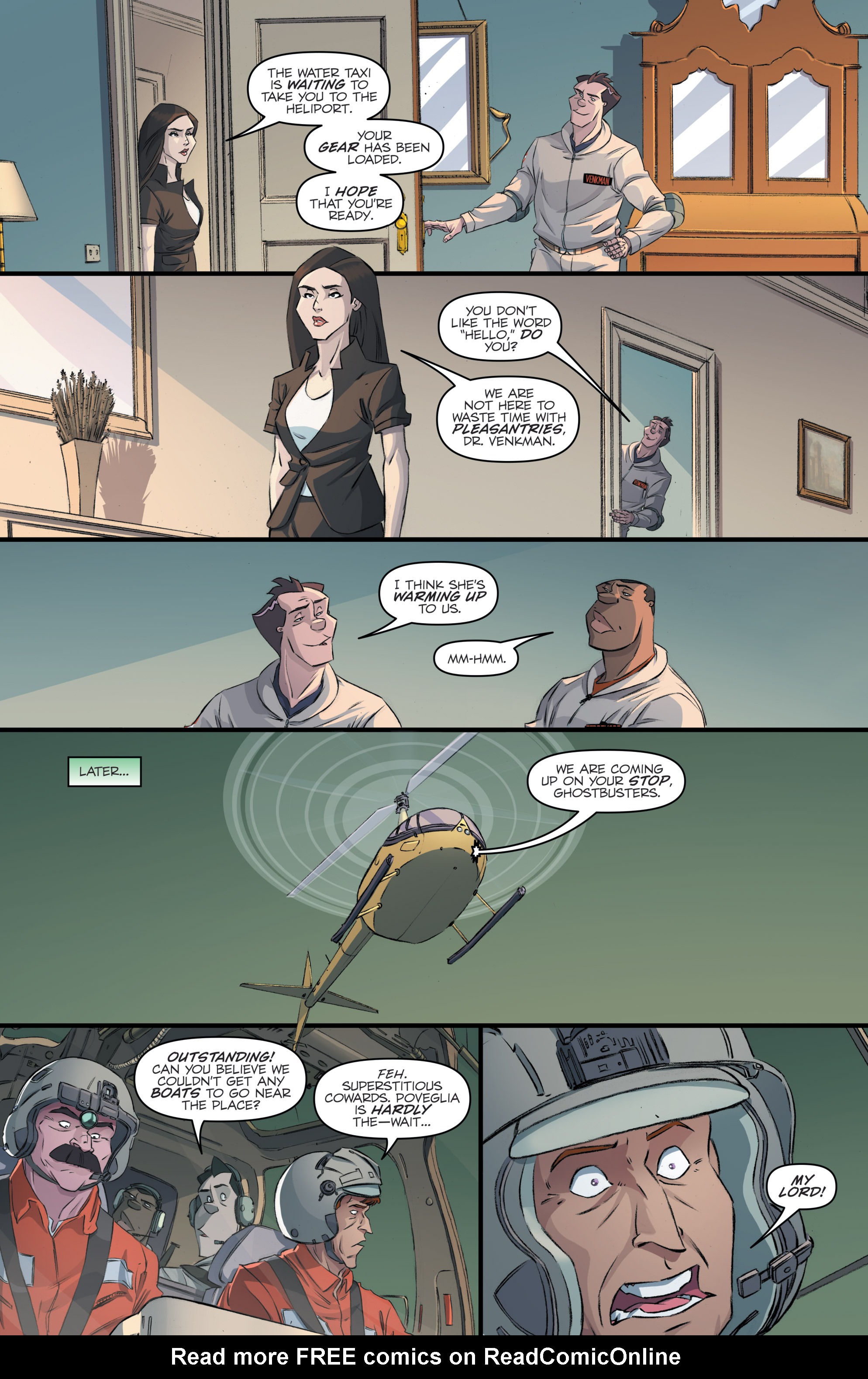 Read online Ghostbusters: International comic -  Issue #2 - 23