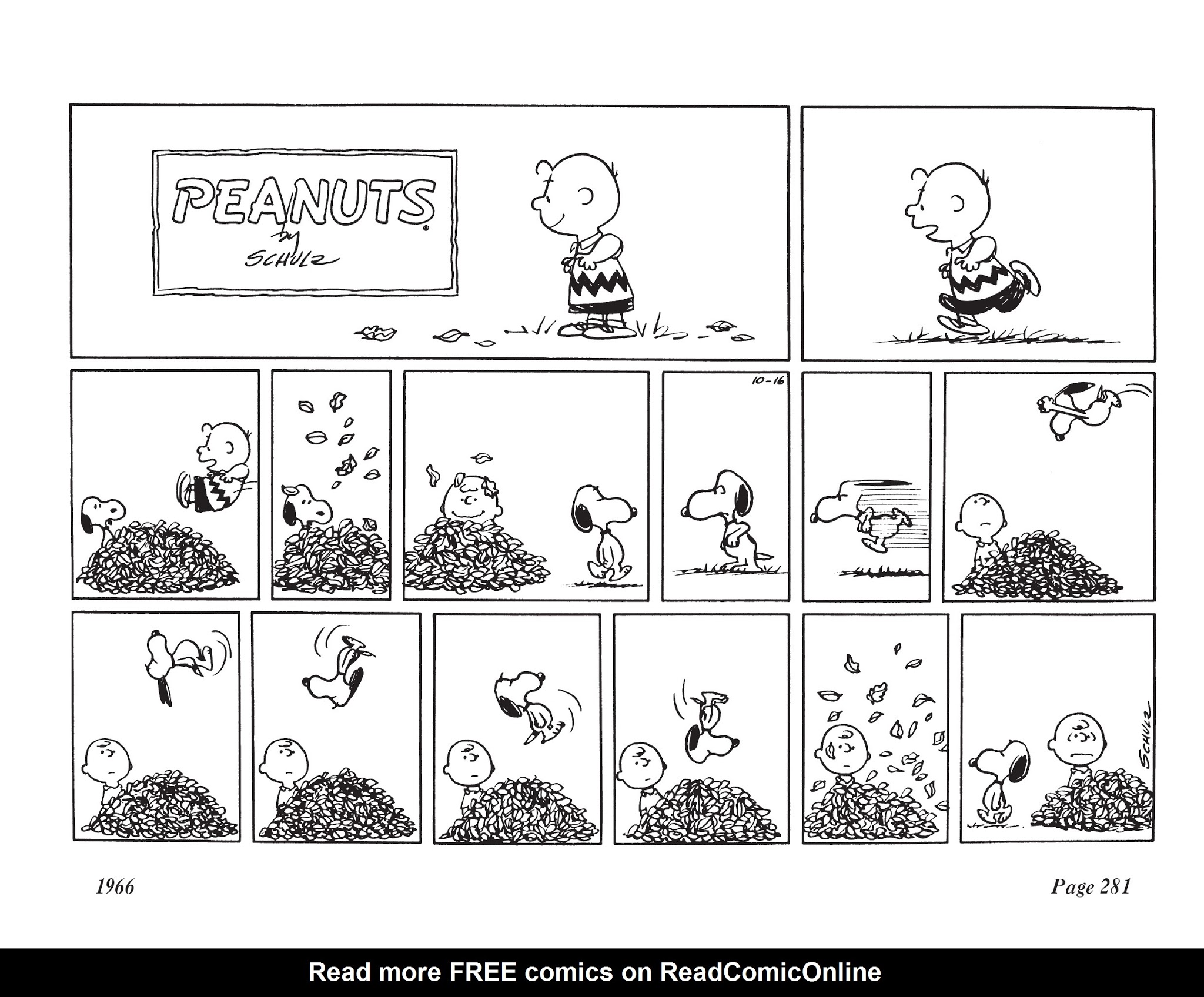 Read online The Complete Peanuts comic -  Issue # TPB 8 - 293