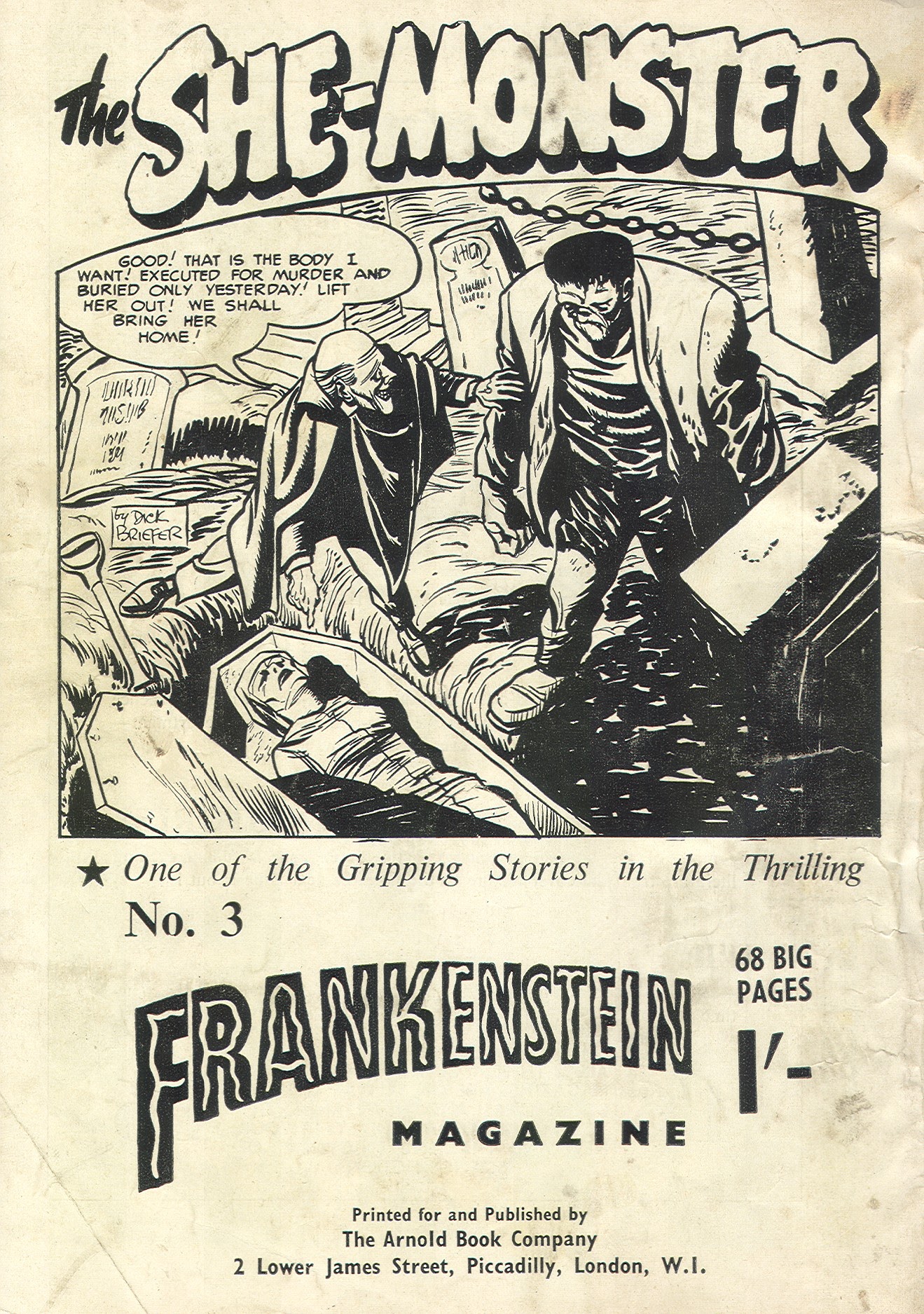 Read online Black Magic (1950) comic -  Issue #19 - 69