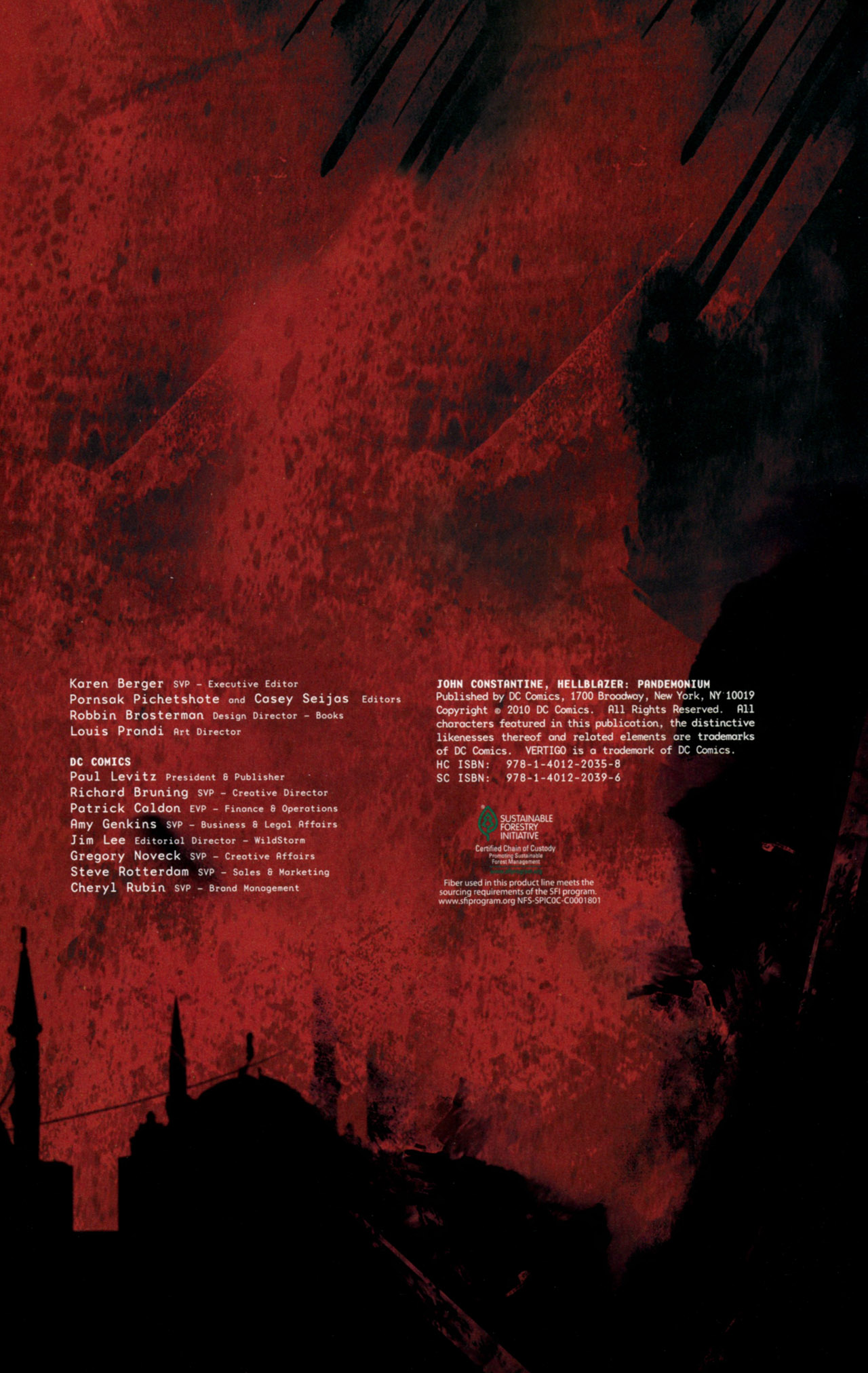 Read online John Constantine, Hellblazer: Pandemonium comic -  Issue # TPB - 5