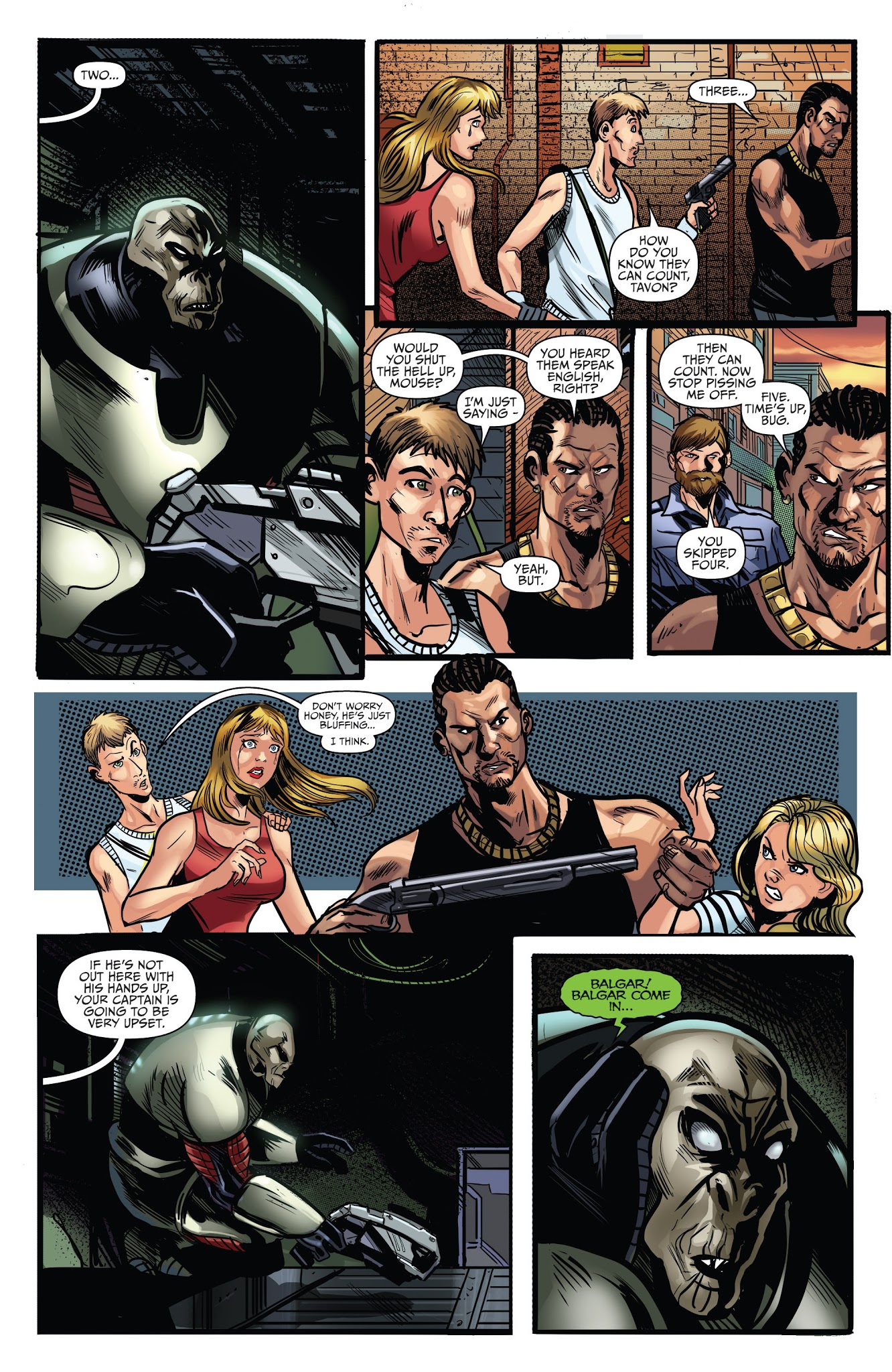 Read online Aliens vs. Zombies comic -  Issue #3 - 23