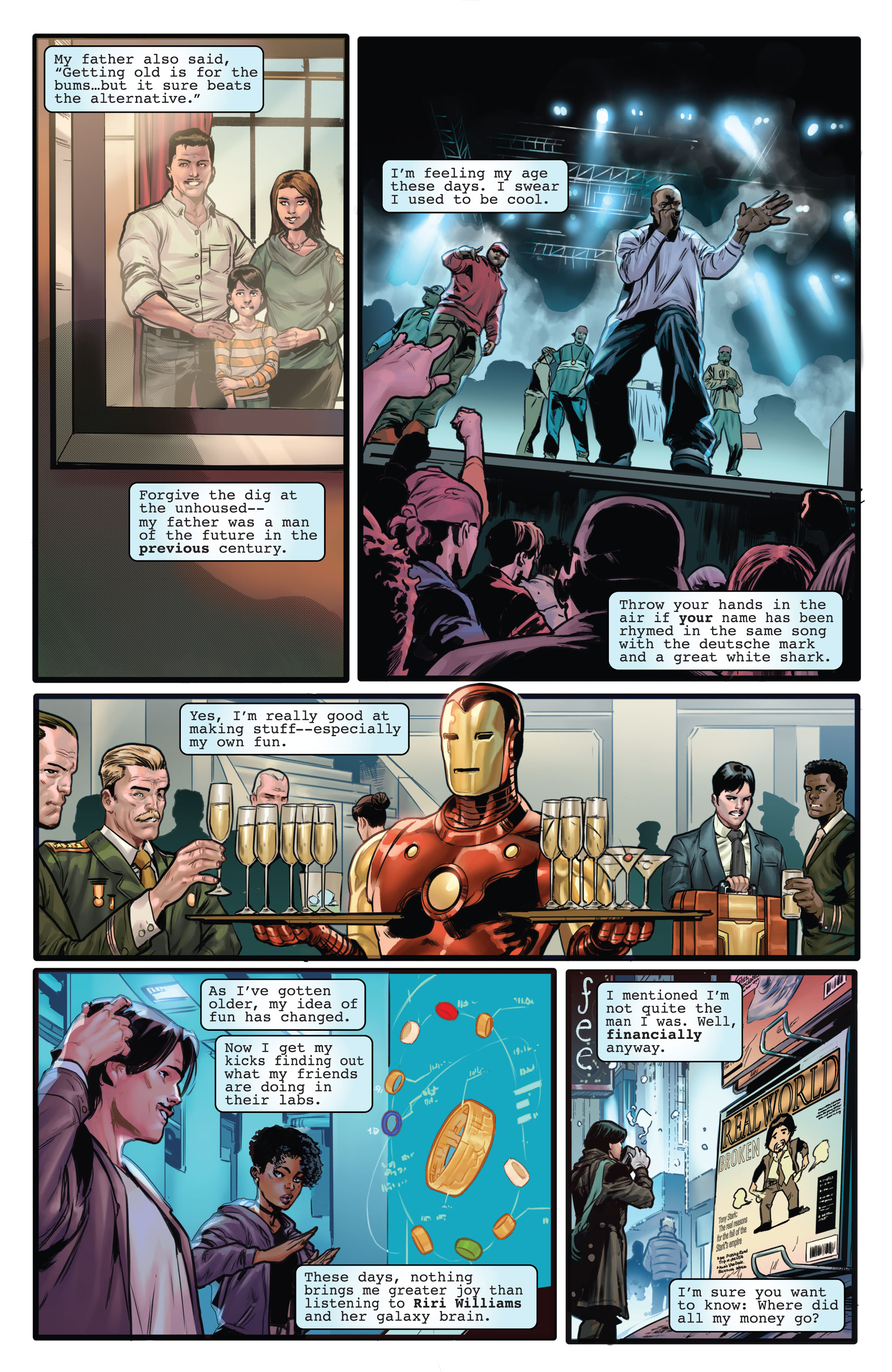 Read online The Invincible Iron Man (2022) comic -  Issue #1 - 6