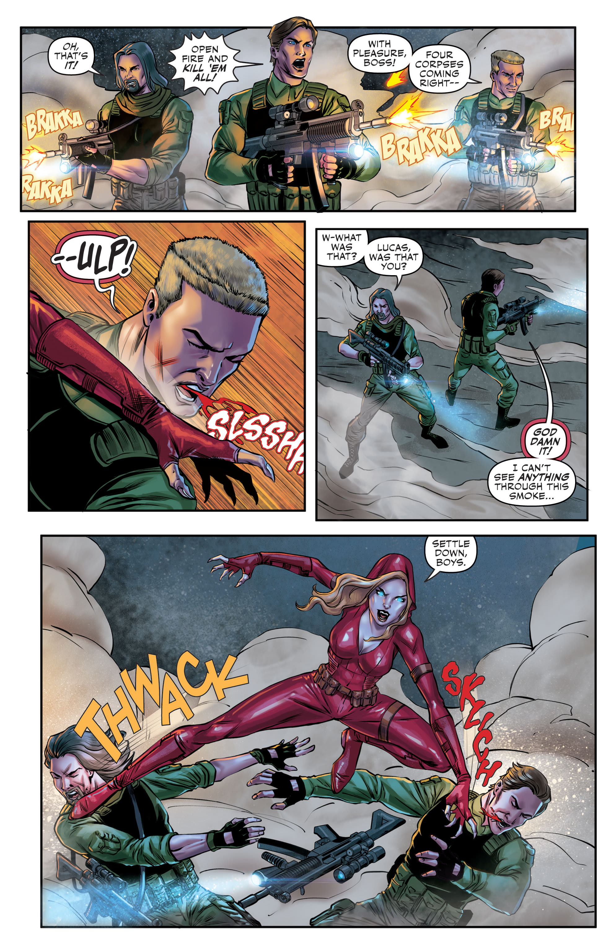 Read online Grimm Spotlight: Red Agent - Friendly Fire comic -  Issue # Full - 6