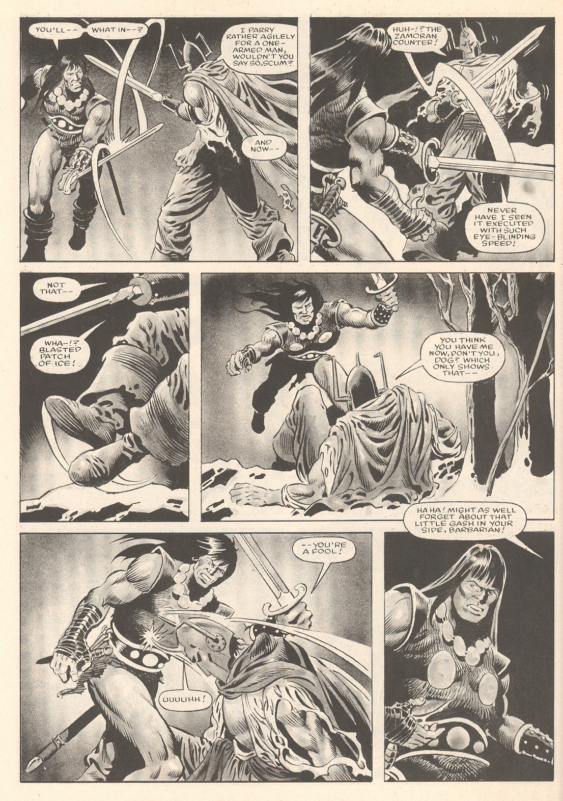 Read online The Savage Sword Of Conan comic -  Issue #106 - 50