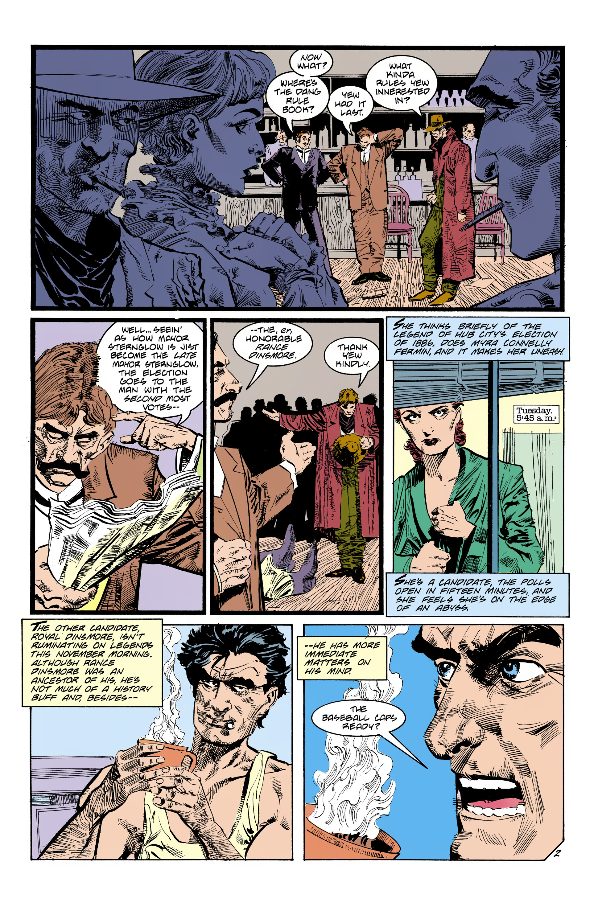 Read online The Question (1987) comic -  Issue #23 - 3