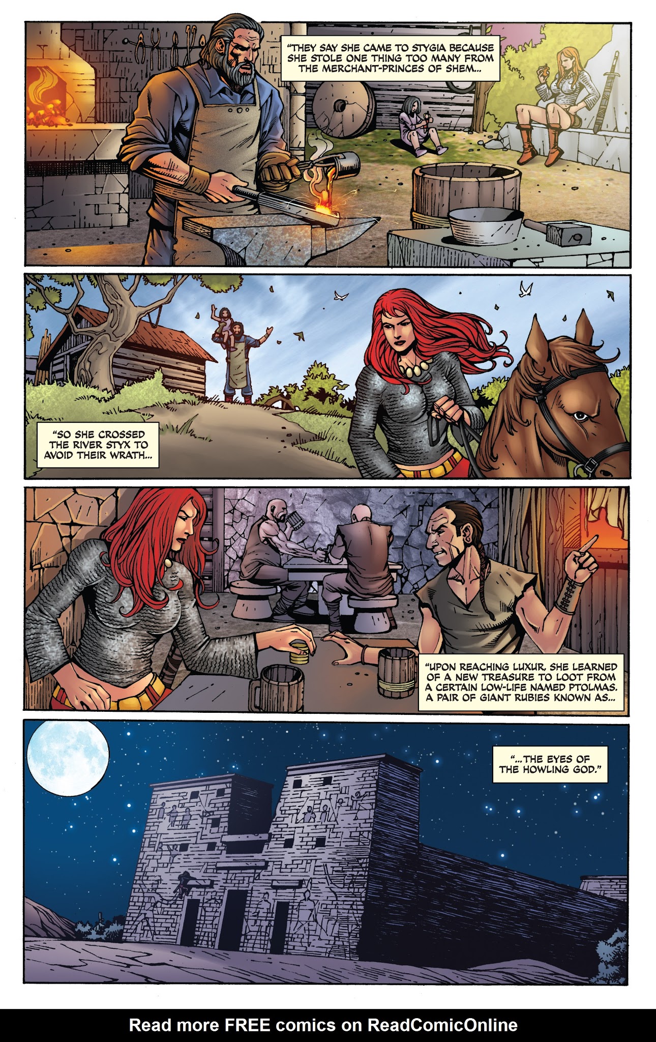 Read online Legends of Red Sonja comic -  Issue # TPB - 11