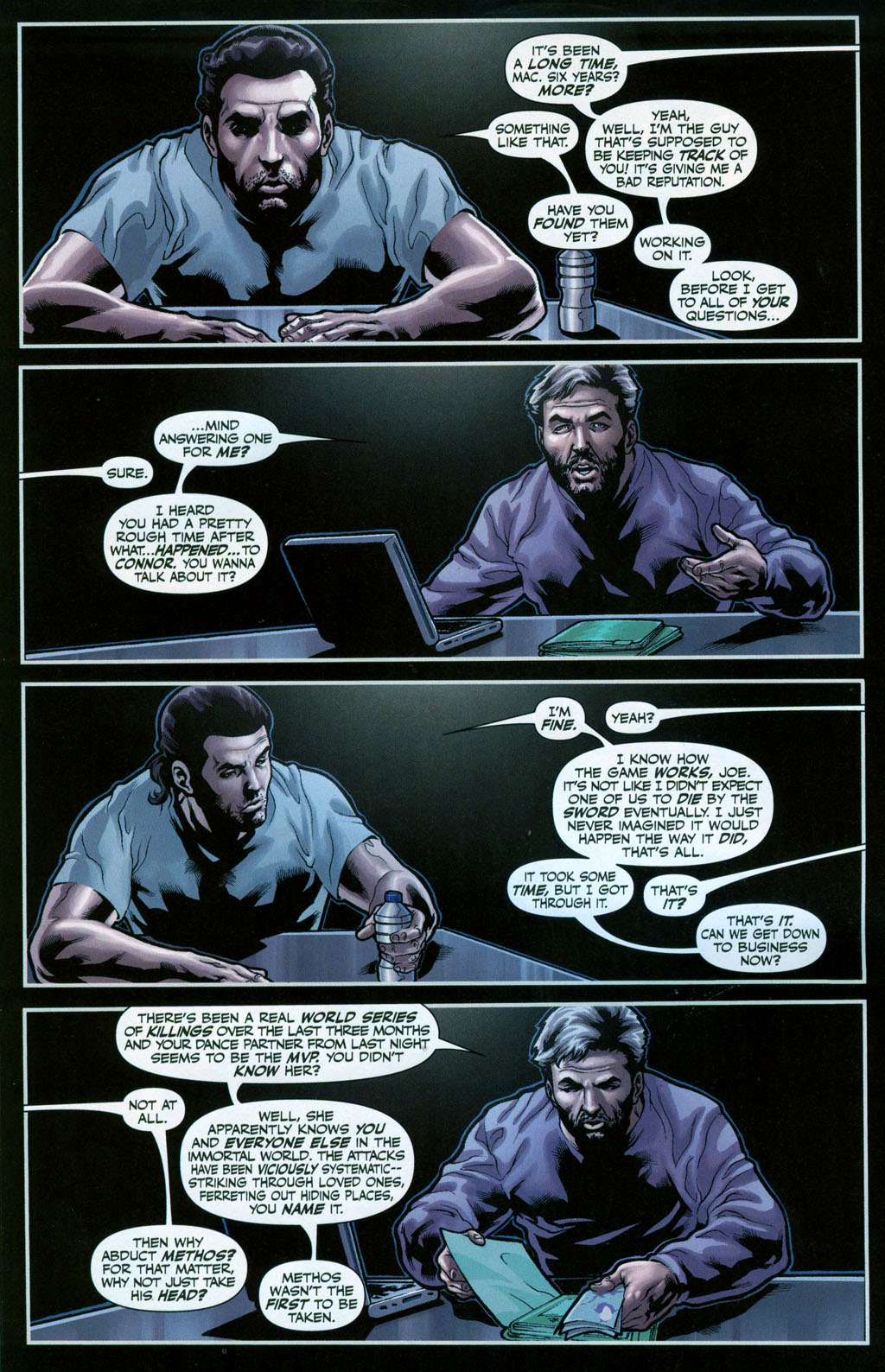 Read online Highlander comic -  Issue #10 - 18