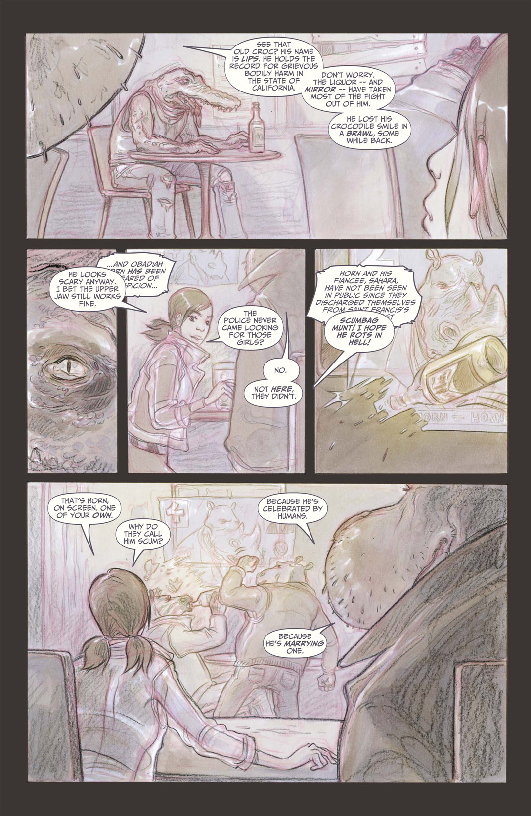 Read online Elephantmen comic -  Issue #29 - 18