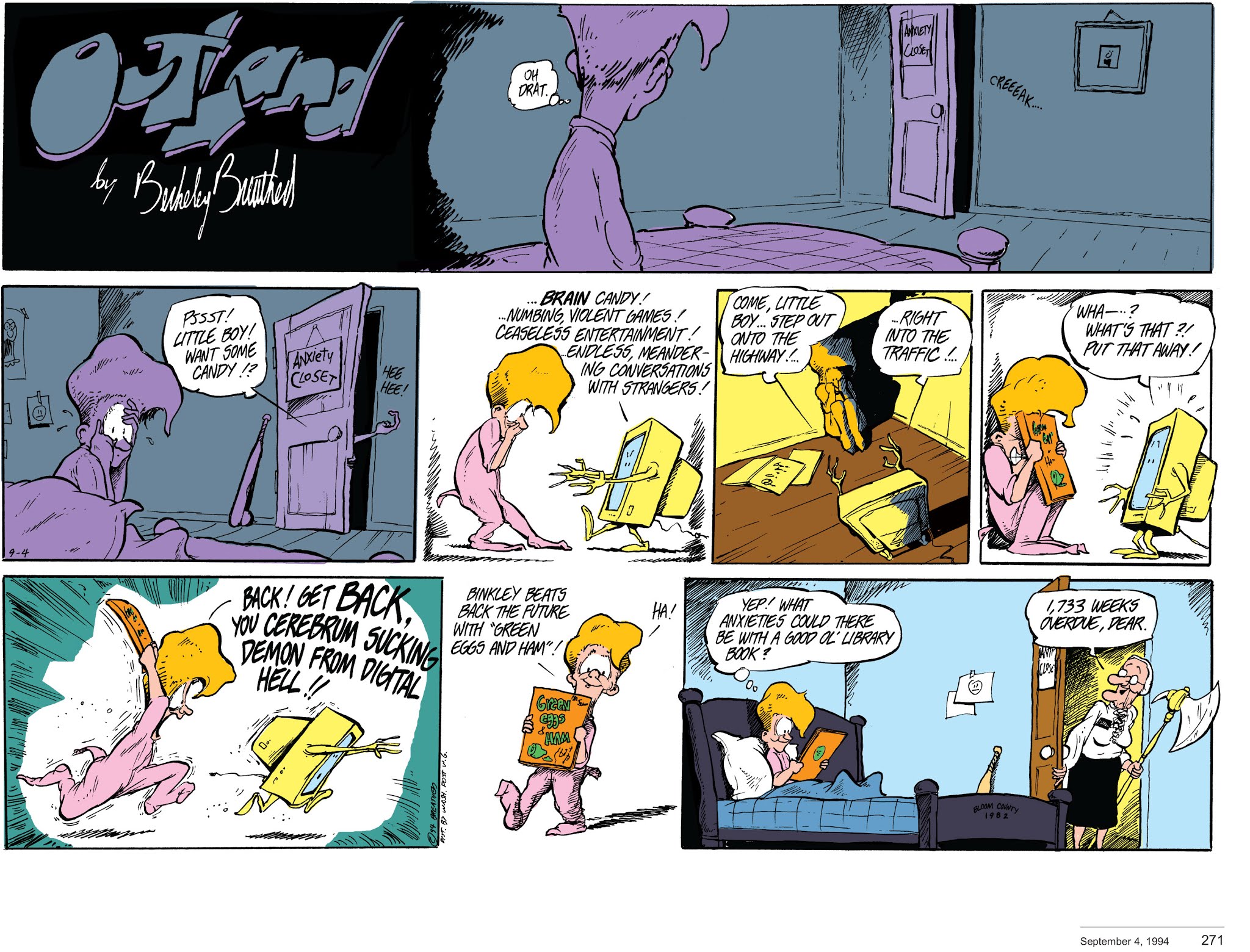 Read online Berkeley Breathed’s Outland comic -  Issue # TPB (Part 3) - 72