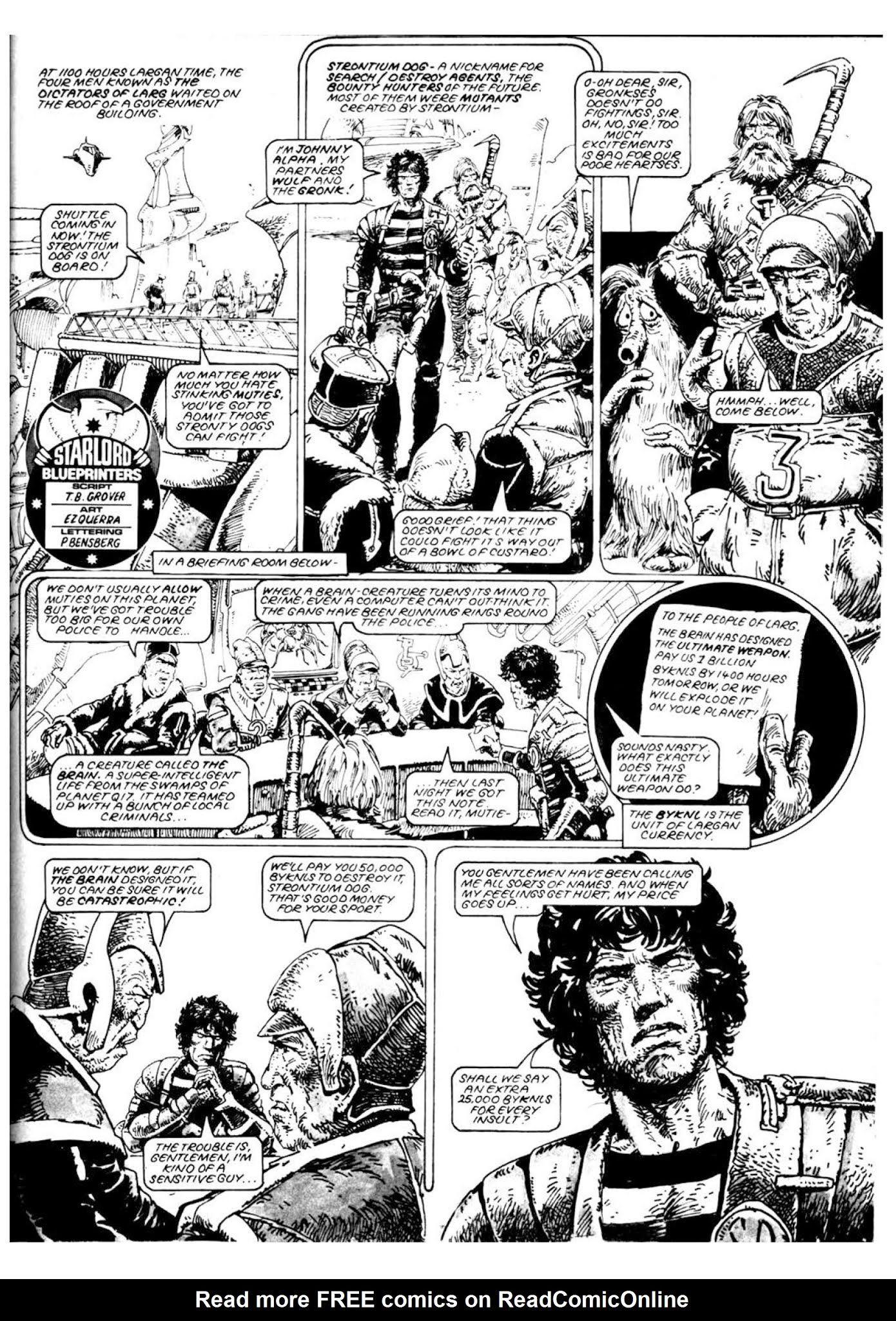 Read online Strontium Dog: Search/Destroy Agency Files comic -  Issue # TPB 1 (Part 2) - 7