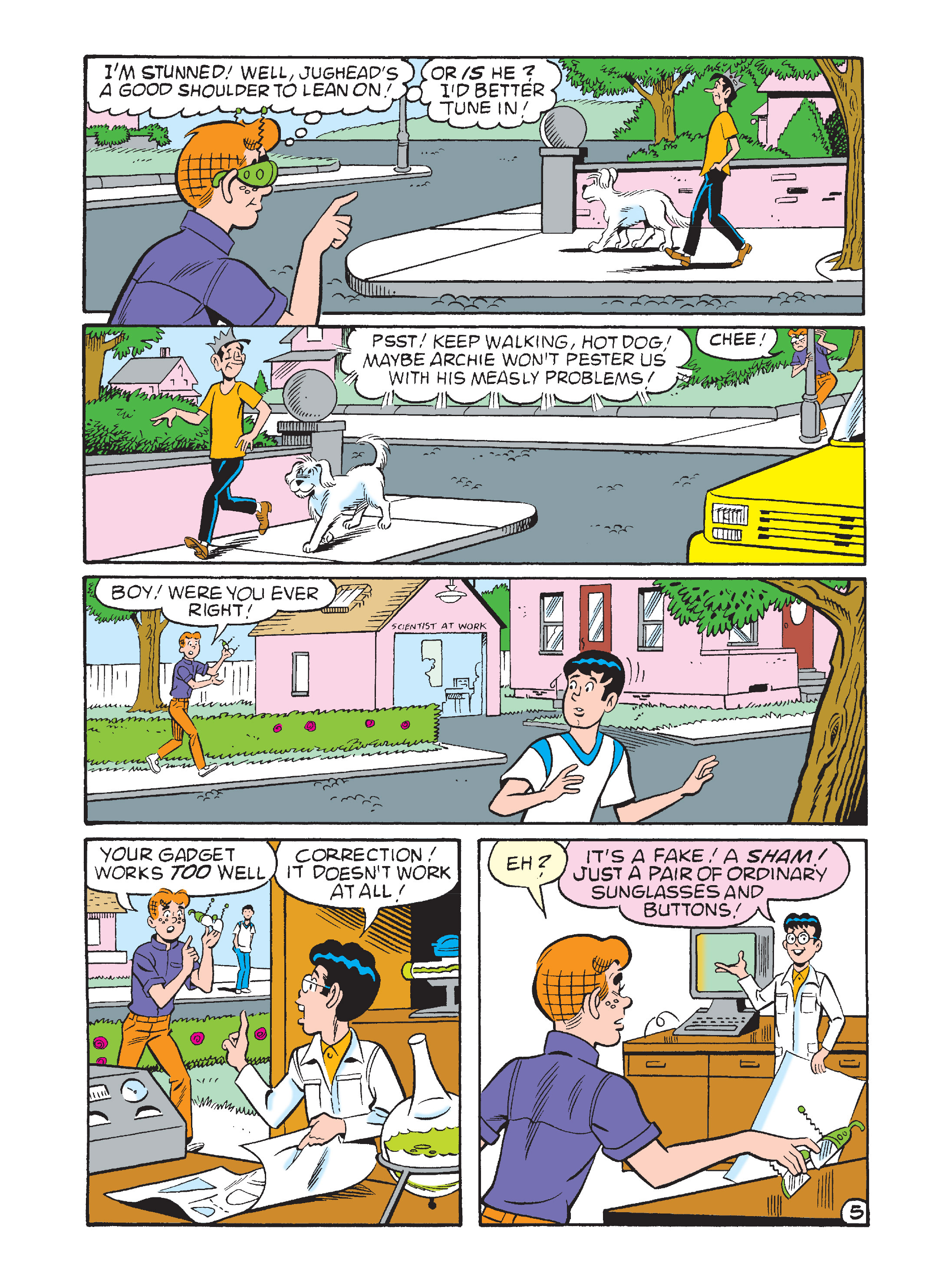 Read online Archie's Funhouse Double Digest comic -  Issue #6 - 185