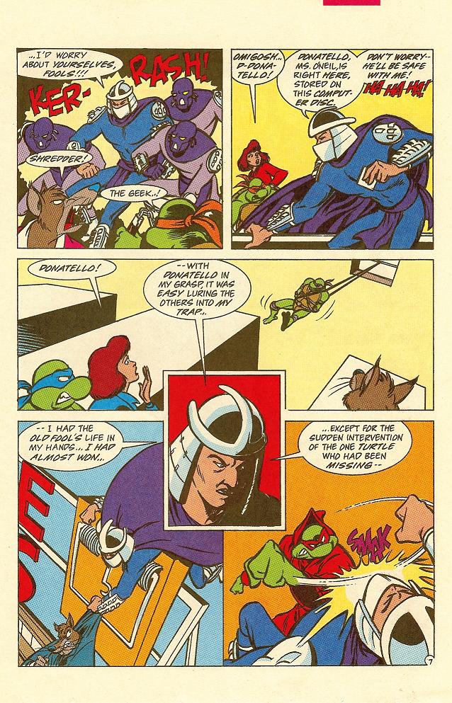 Read online Teenage Mutant Ninja Turtles Adventures (1989) comic -  Issue #24 - 8
