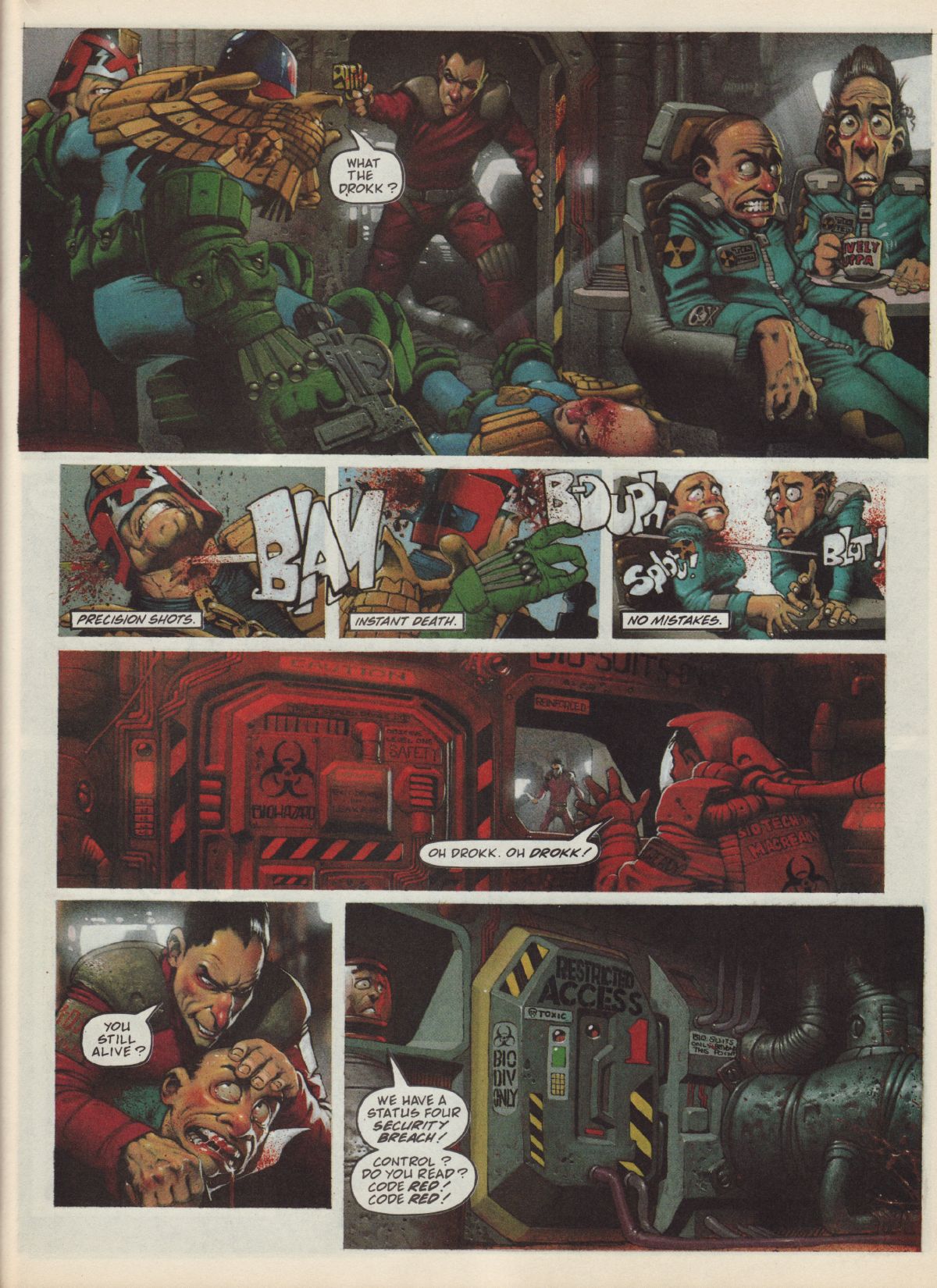 Read online Judge Dredd Megazine (vol. 3) comic -  Issue #21 - 23