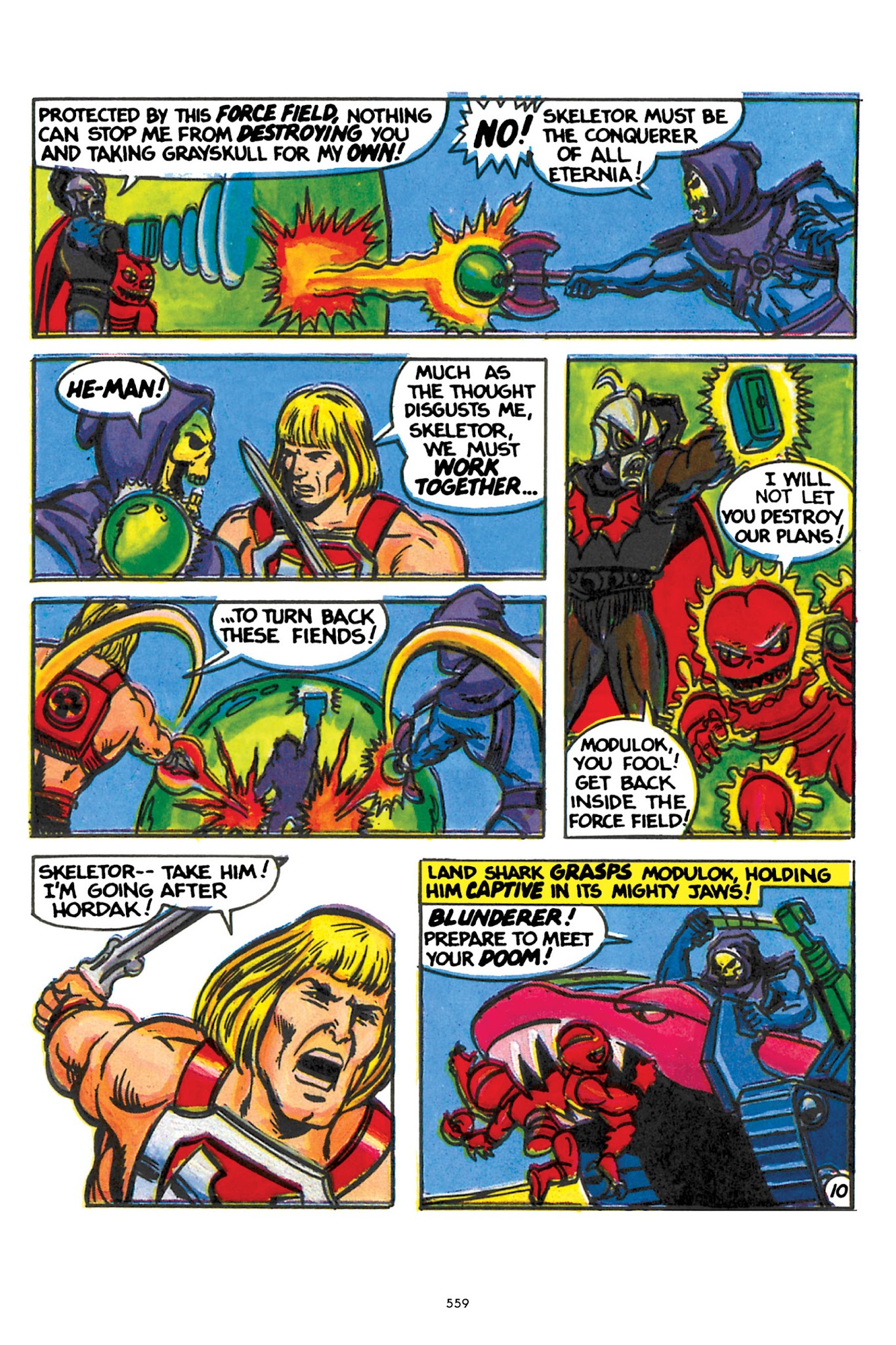 Read online He-Man and the Masters of the Universe Minicomic Collection comic -  Issue # TPB 1 - 542