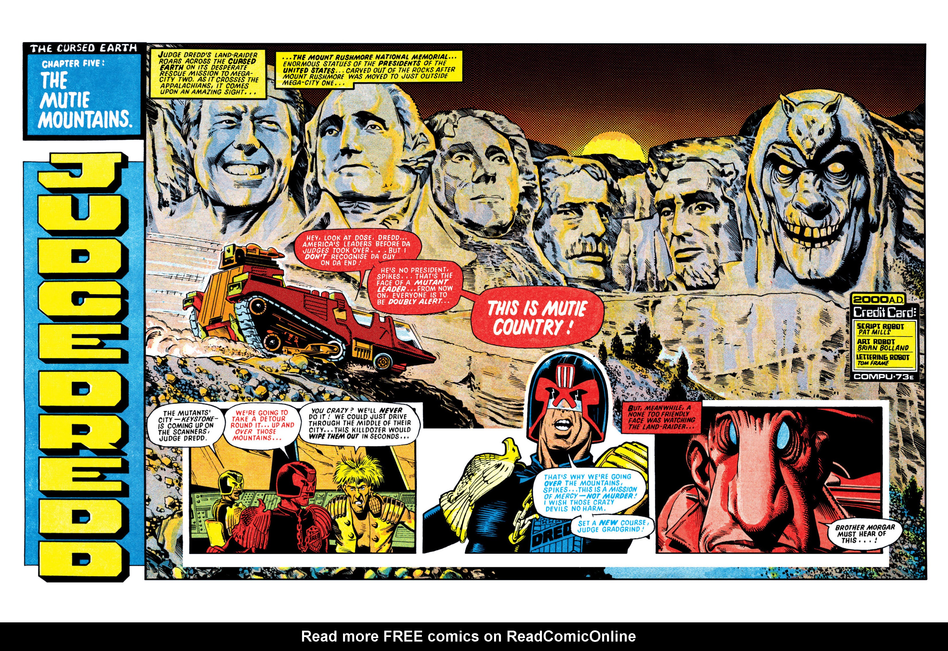 Read online Judge Dredd: The Cursed Earth Uncensored comic -  Issue # TPB - 32