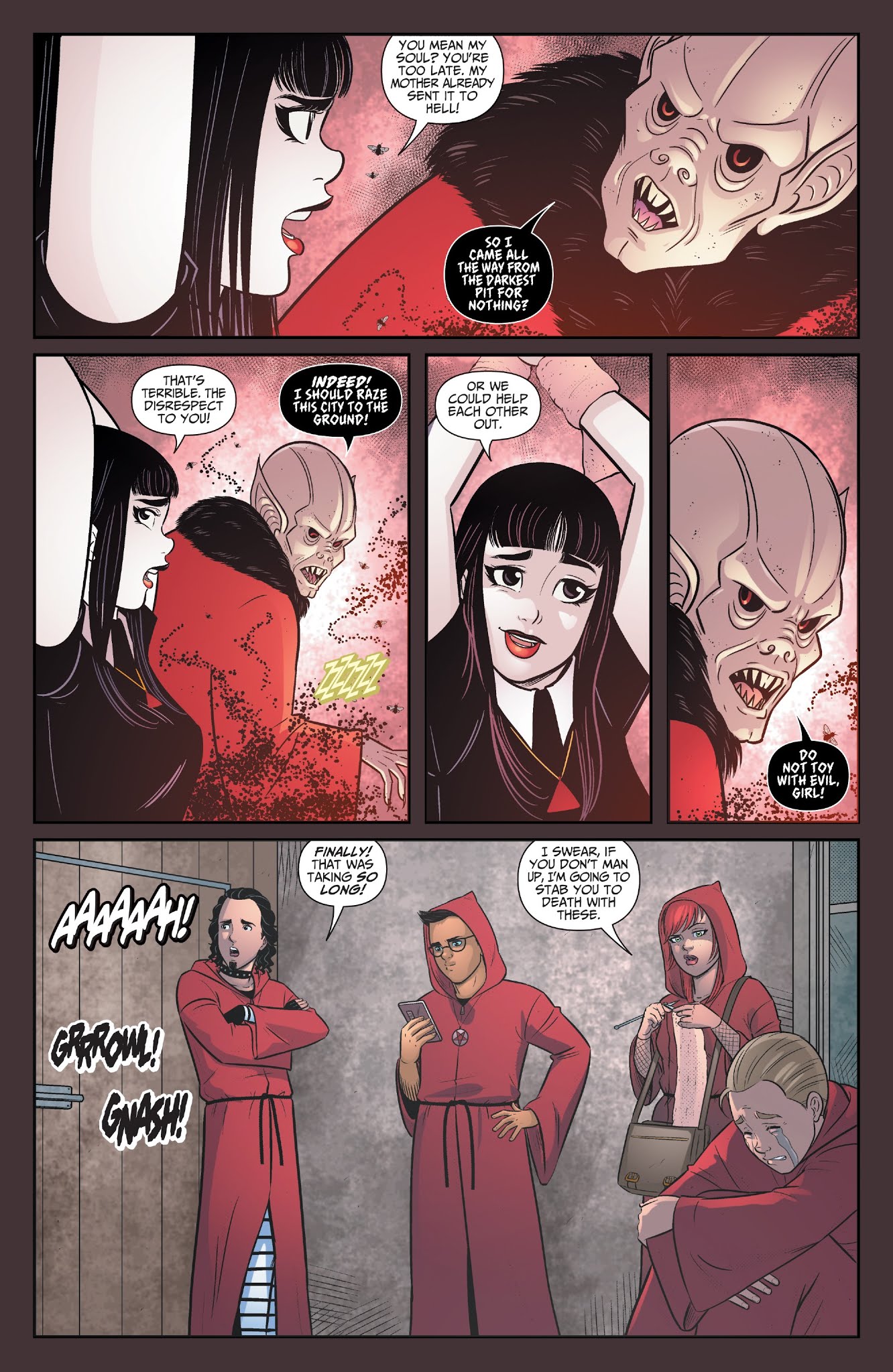 Read online Exorsisters comic -  Issue #3 - 20