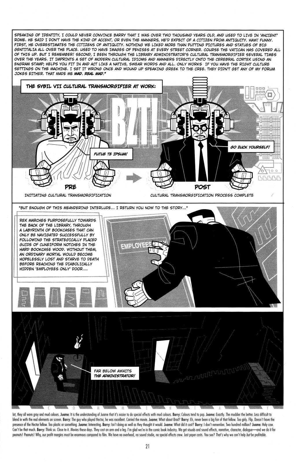 Read online Rex Libris comic -  Issue #1 - 23