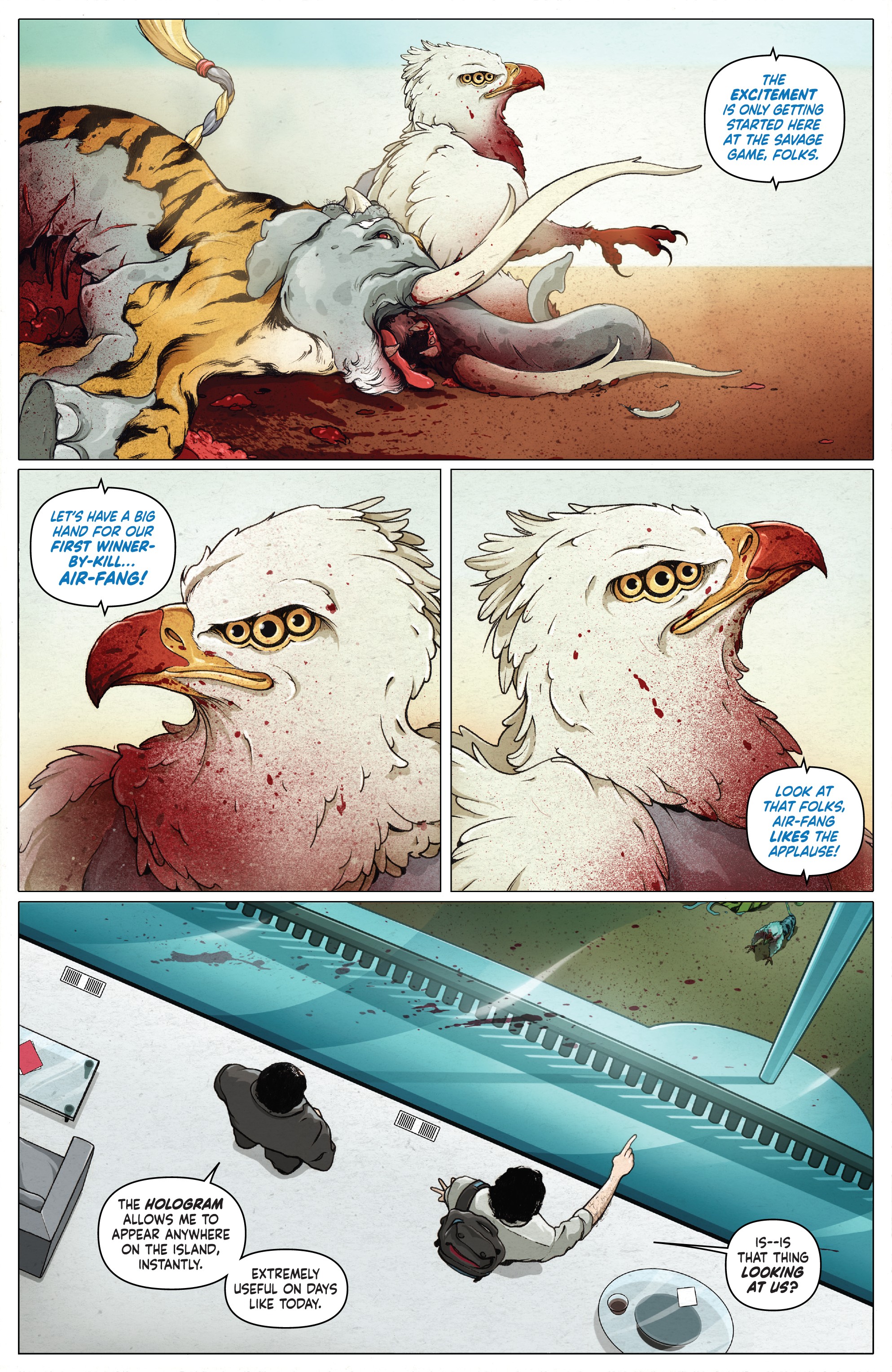Read online Savage Game comic -  Issue # Full - 17
