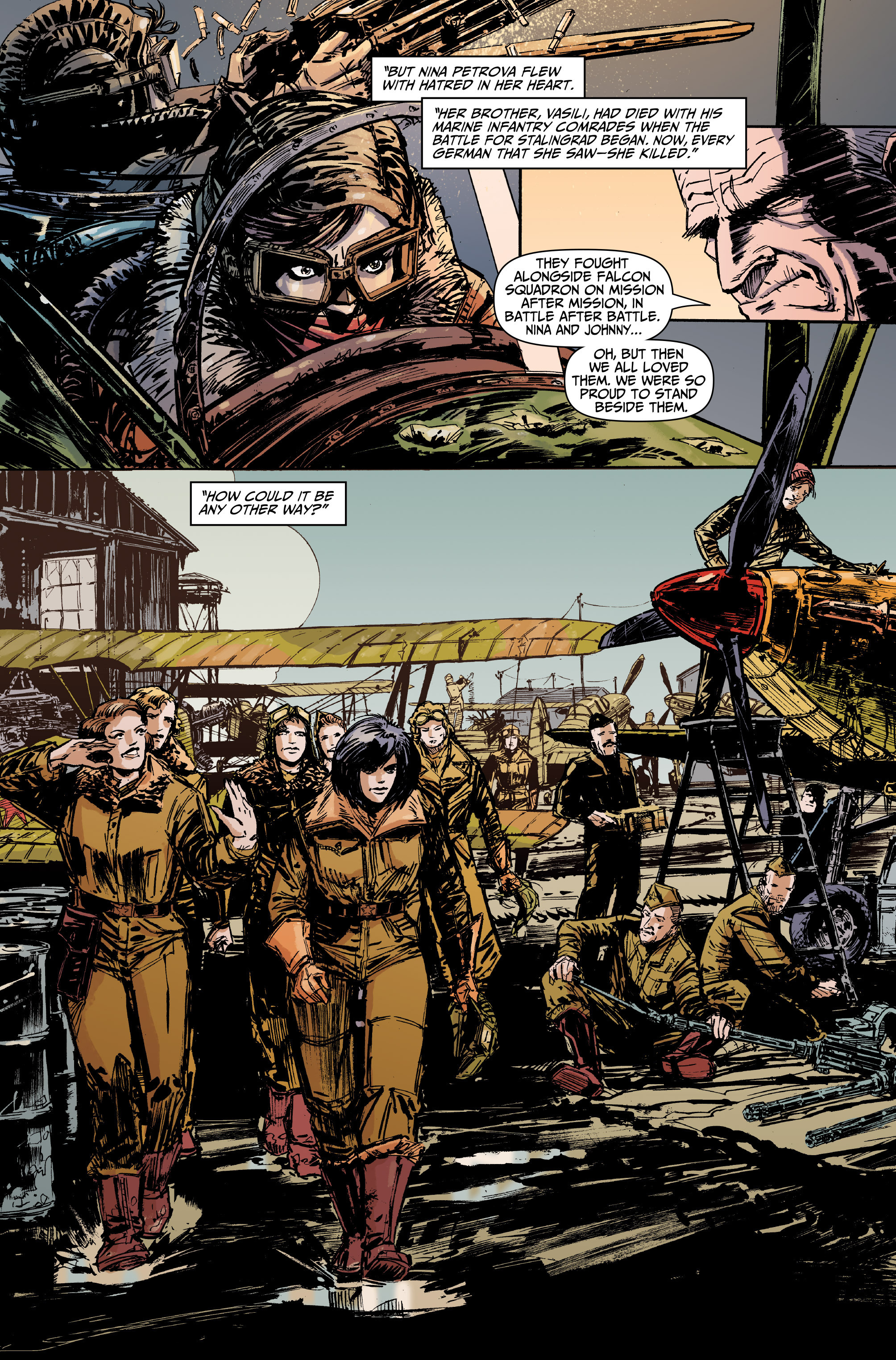 Read online Johnny Red comic -  Issue #3 - 5