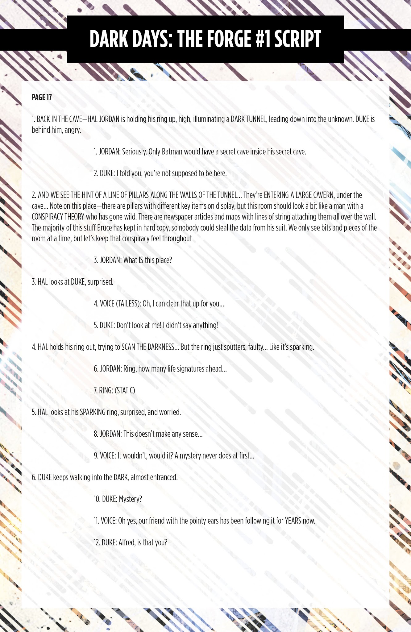 Read online Dark Days: The Forge/Casting Director's Cut comic -  Issue # Full - 74