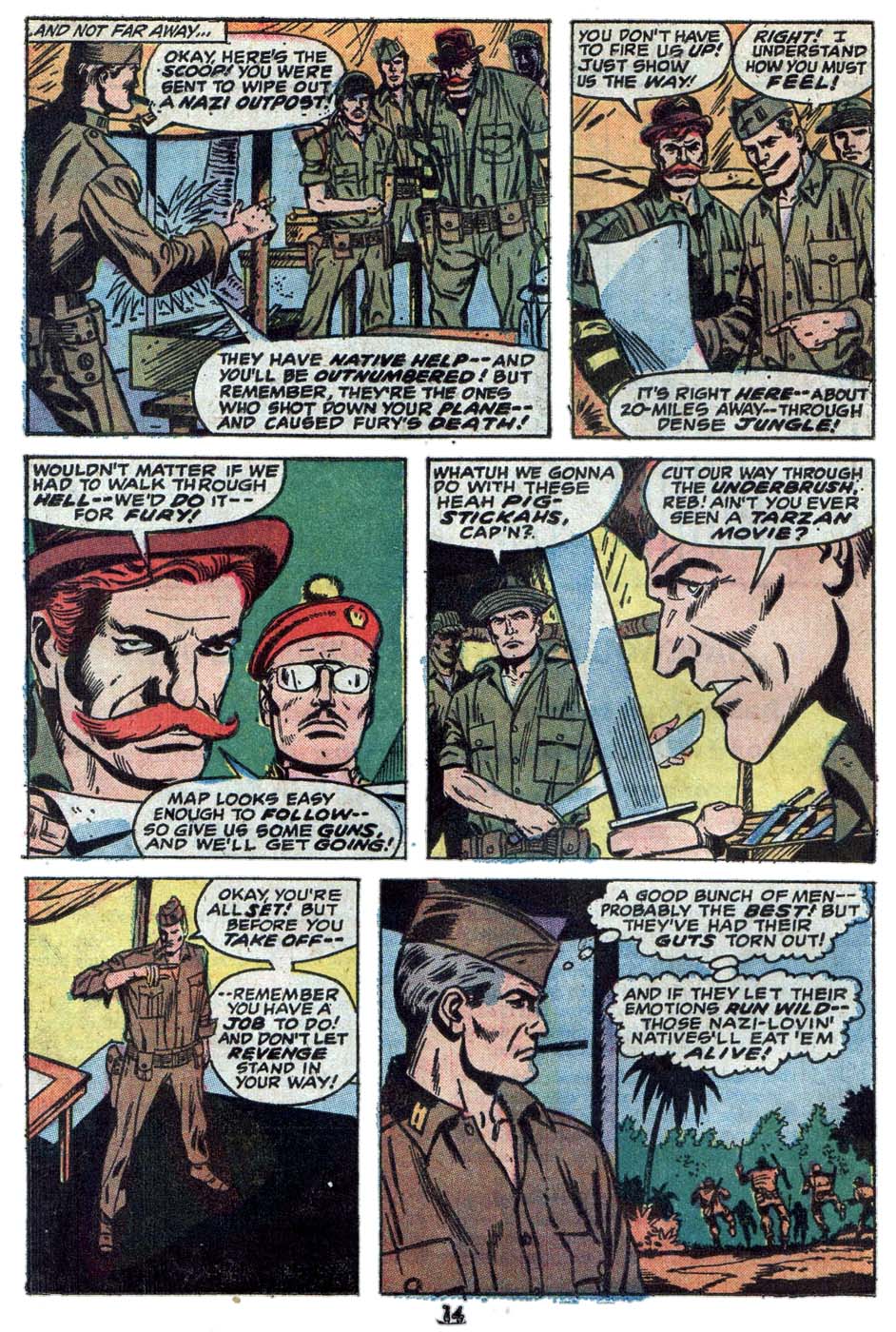 Read online Sgt. Fury comic -  Issue #114 - 16