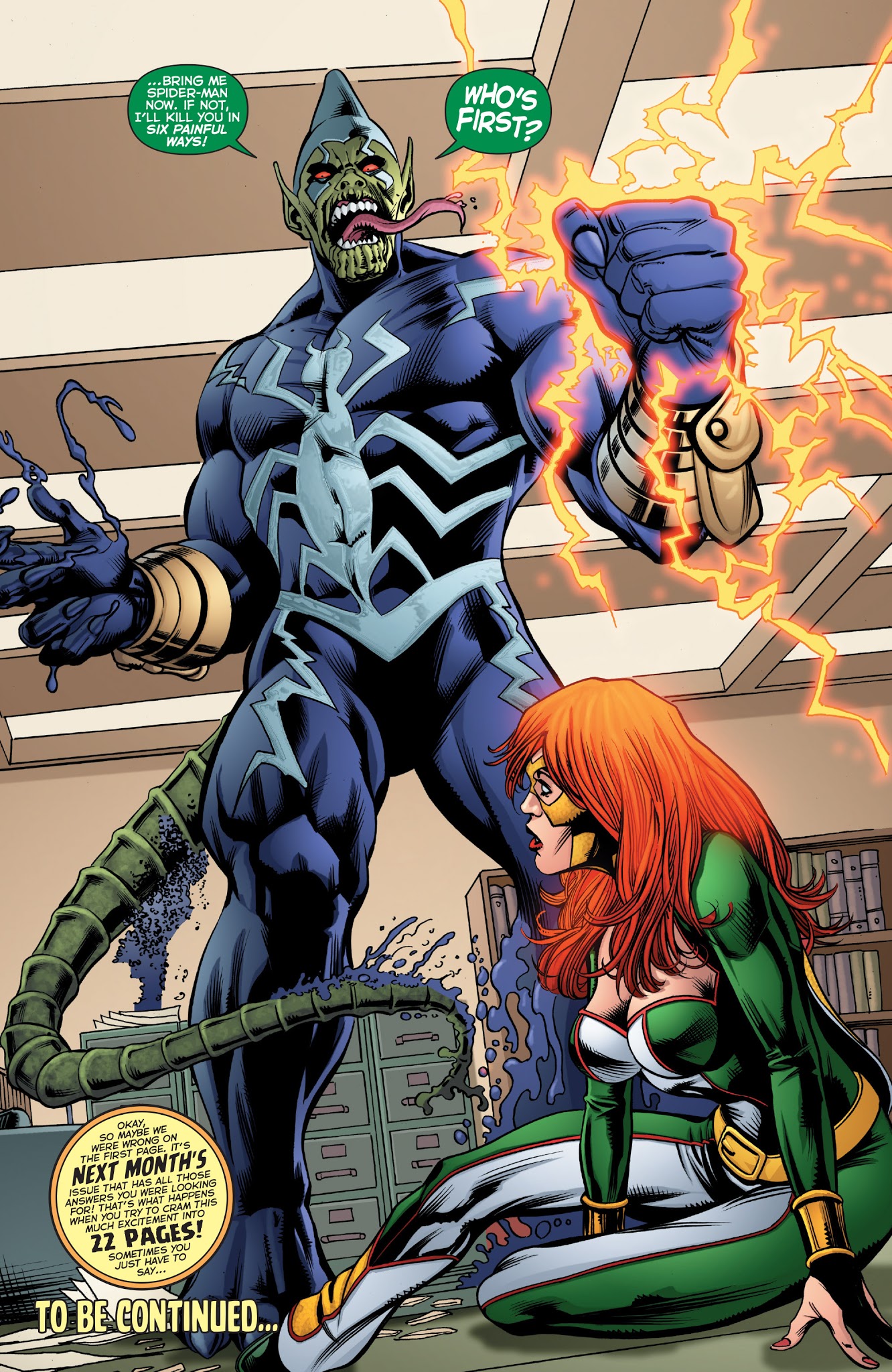 Read online Secret Invasion: The Amazing Spider-Man comic -  Issue #1 - 23