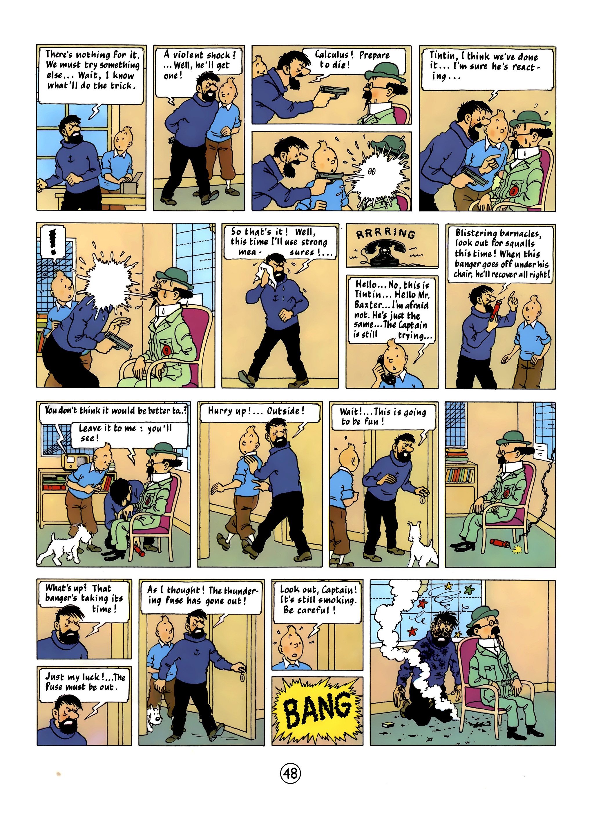 Read online The Adventures of Tintin comic -  Issue #16 - 51