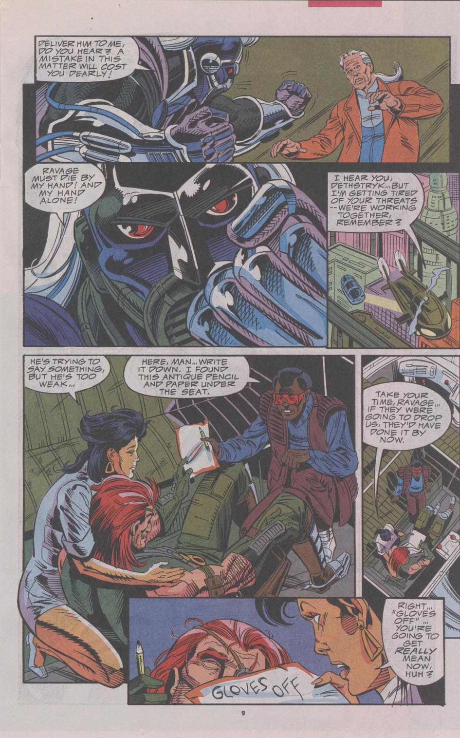 Read online Ravage 2099 comic -  Issue #8 - 9