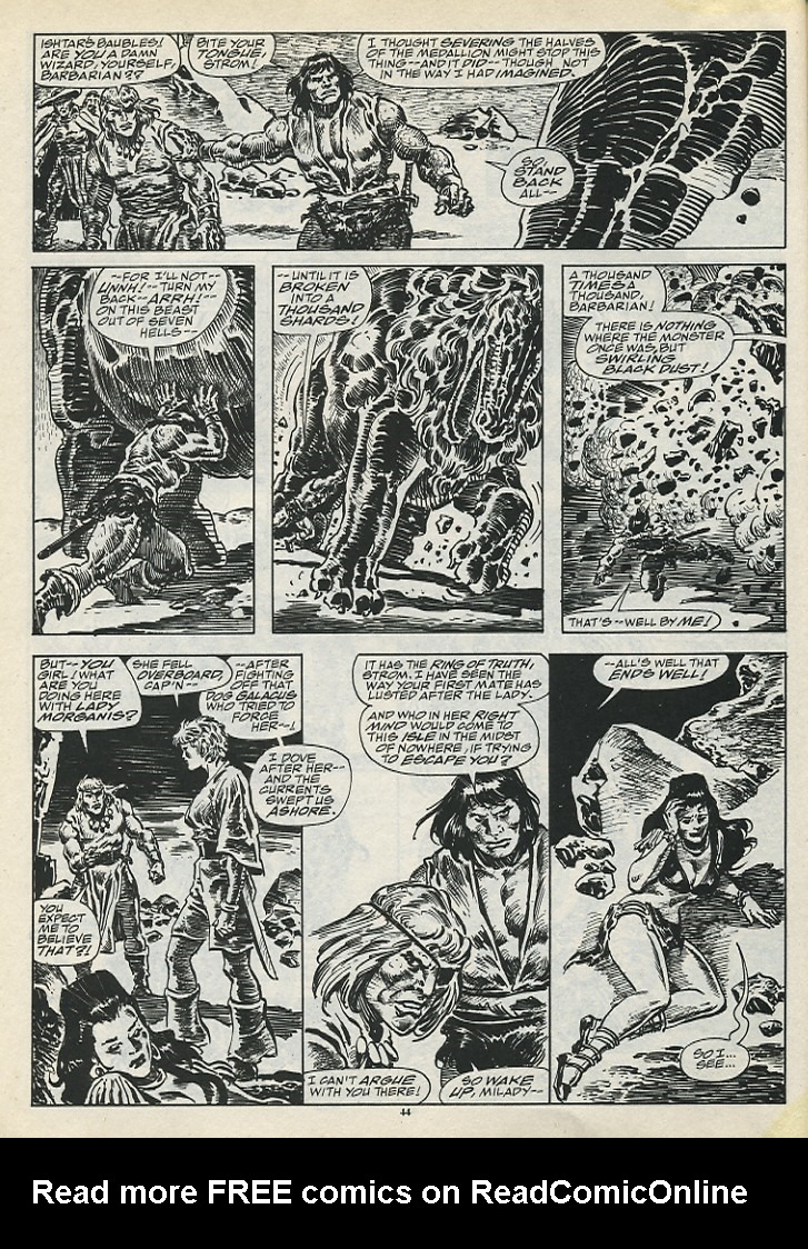 The Savage Sword Of Conan issue 196 - Page 46